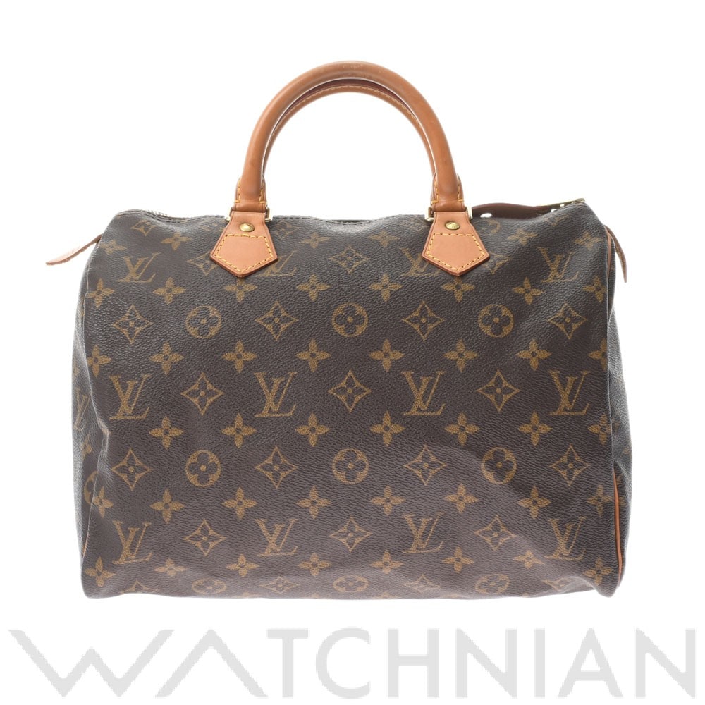 ルイ ヴィトン モノグラム スピーディ 30 ブラウン M41526 モノグラムキャンバス レディース バッグ 【中古】【bag】
