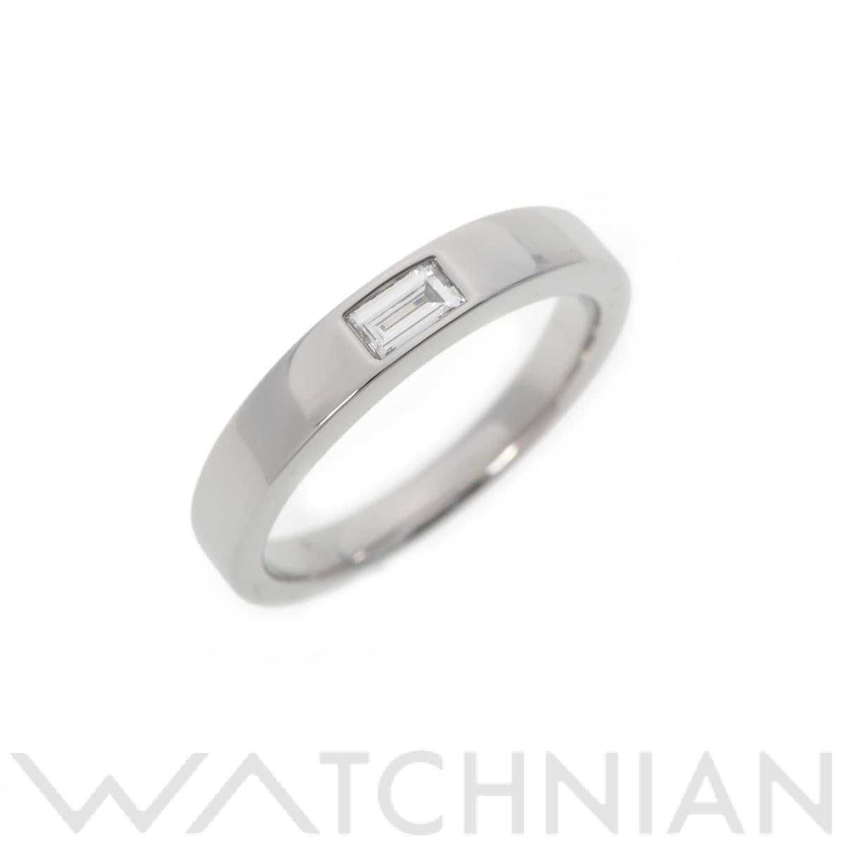 ハリー ウィンストン ワンバケットダイヤリング 1Pダイヤ シルバー Pt950プラチナ ユニセックス ジュエリー 【中古】【jewelry】