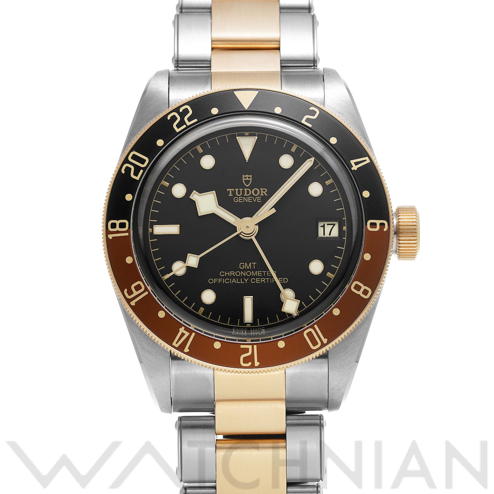 チューダー / チュードル ブラックベイ GMT S&G 79833MN ブラック メンズ 時計 【中古】【wristwatch】