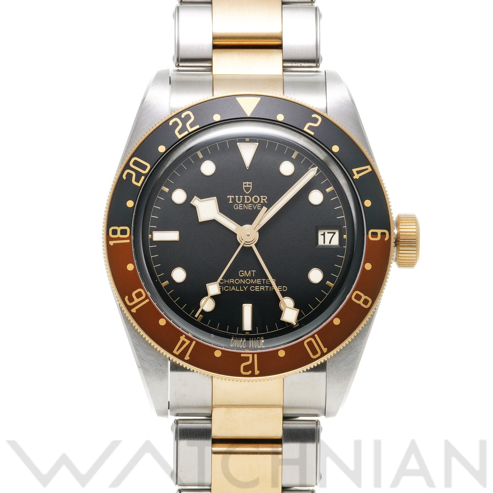 チューダー / チュードル ブラックベイ GMT S&G 79833MN ブラック メンズ 時計 【中古】【wristwatch】