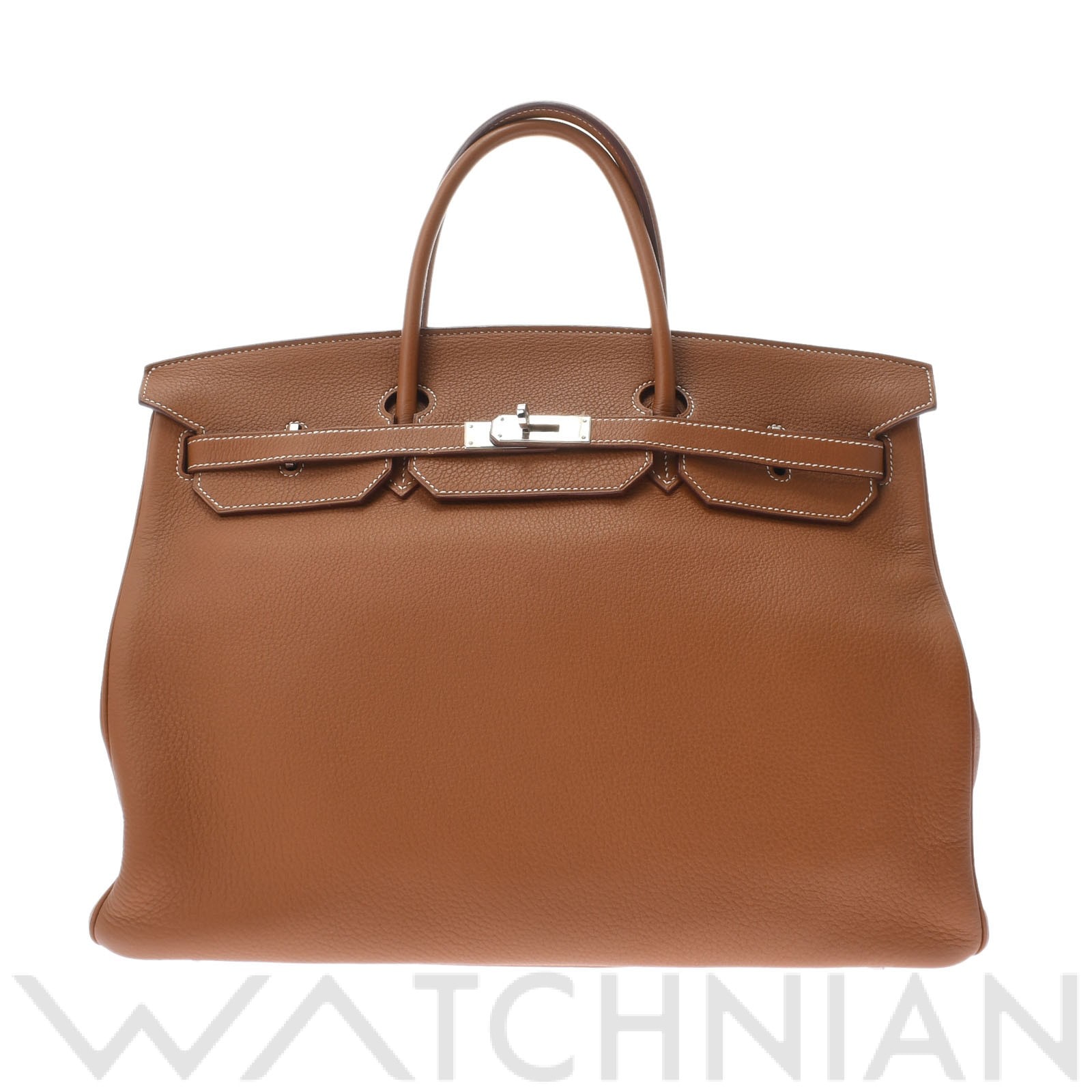 エルメス バーキン 40 ゴールド/パラジウム金具 トゴ ユニセックス バッグ 【中古】【bag】