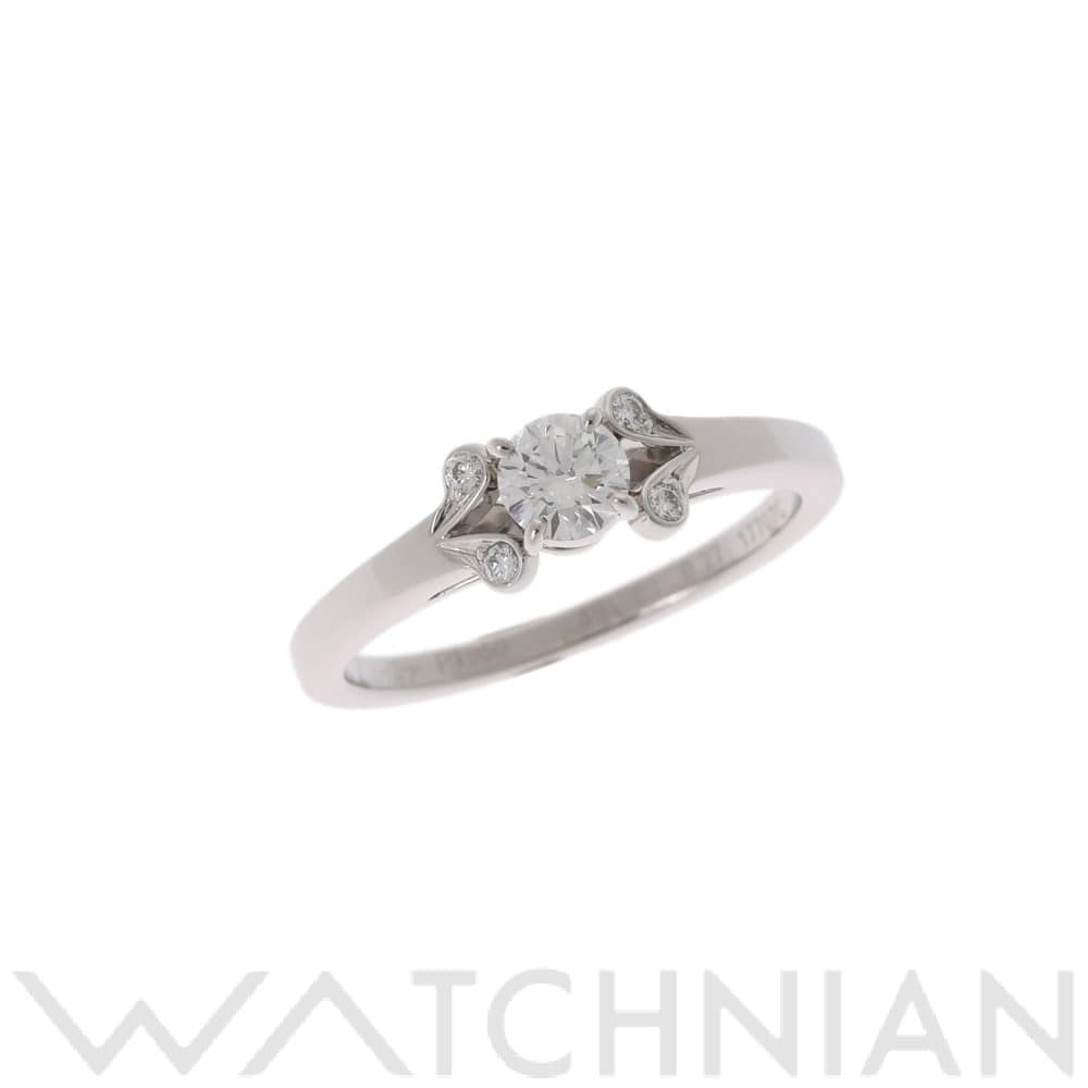カルティエ バレリーナリング #49 D0.27ct シルバー Pt950プラチナ レディース ジュエリー 【中古】【jewelry】