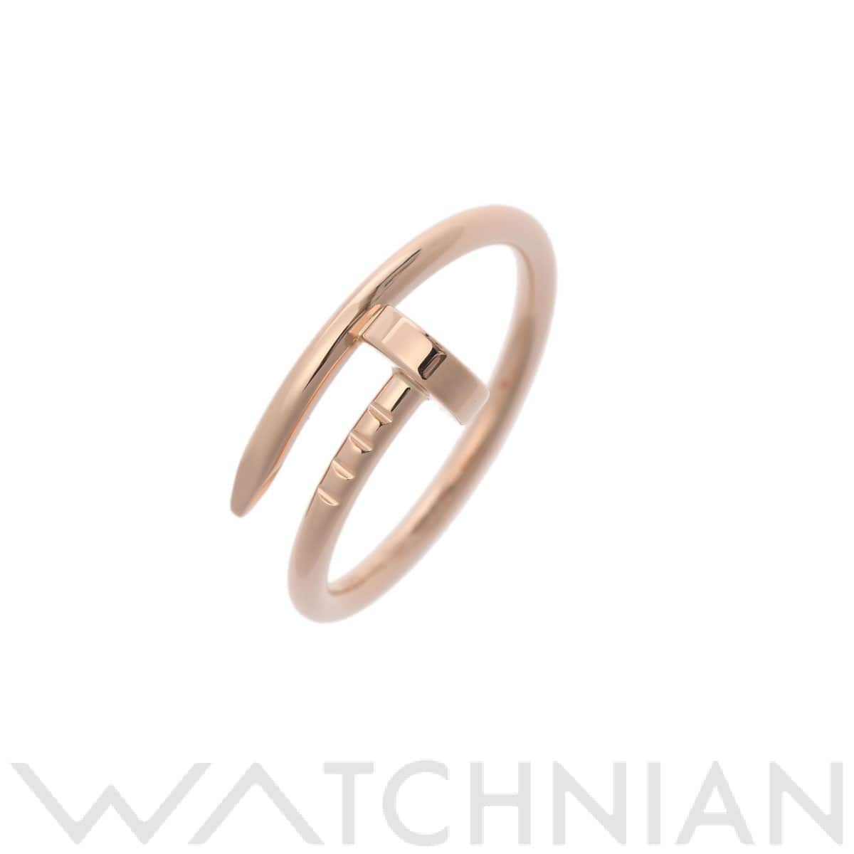 カルティエ ジュストアンクルリング SM #50 ゴールド K18ピンクゴールド PG レディース ジュエリー 【中古】【jewelry】