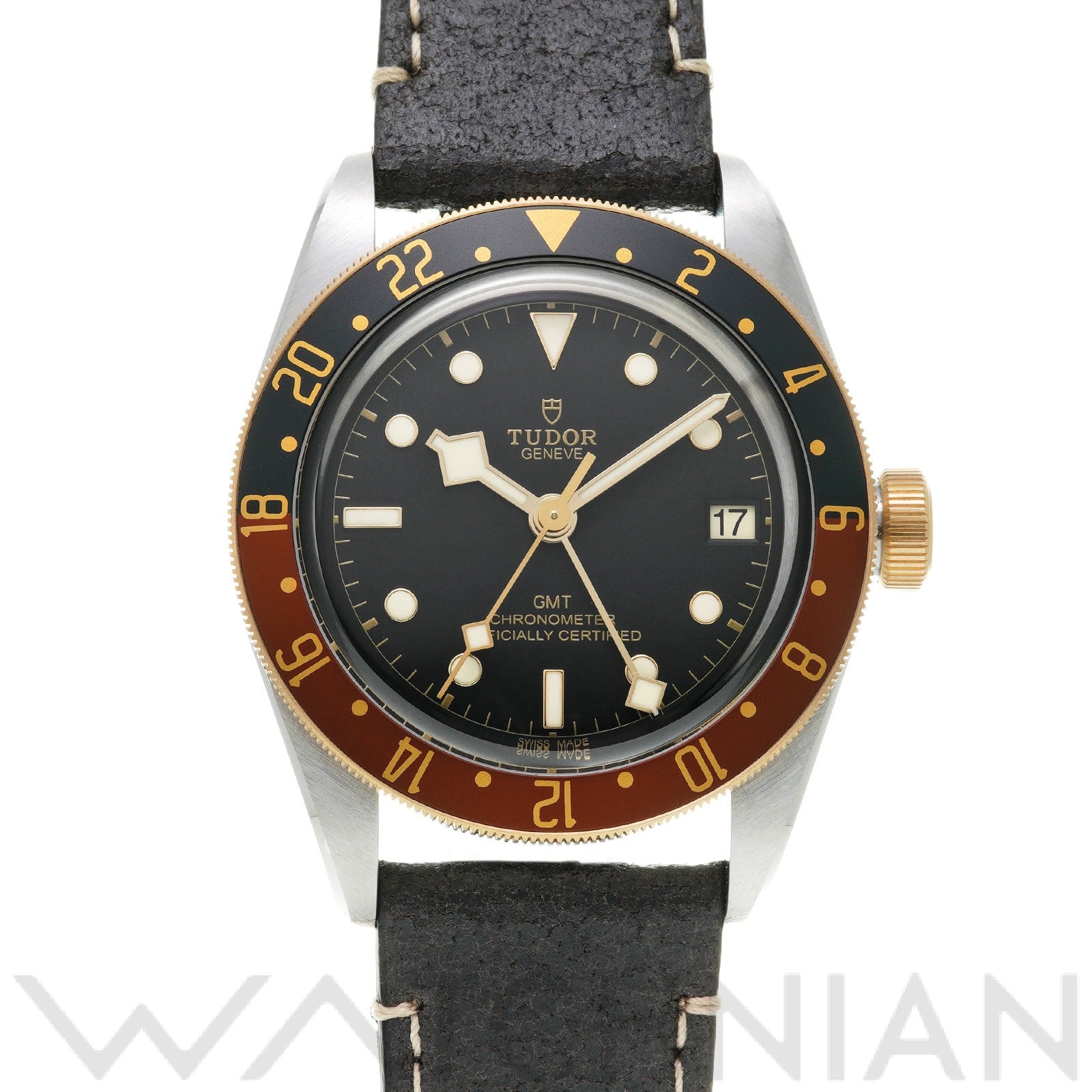 チューダー / チュードル ブラックベイ GMT S&G 79833MN ブラック メンズ 時計 【中古】【wristwatch】
