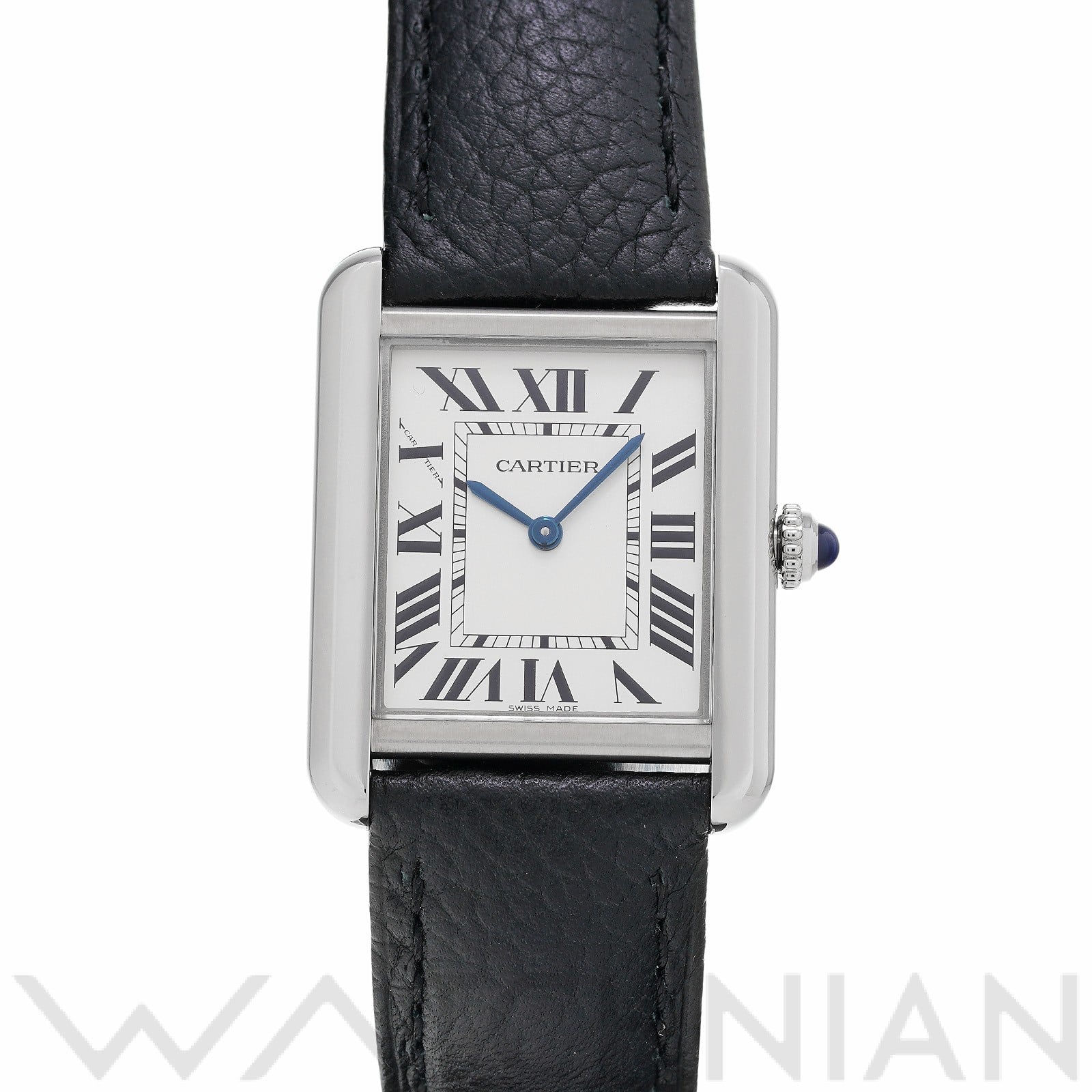 カルティエ タンク ソロ SM WSTA0030 シルバー レディース 時計 【中古】【wristwatch】