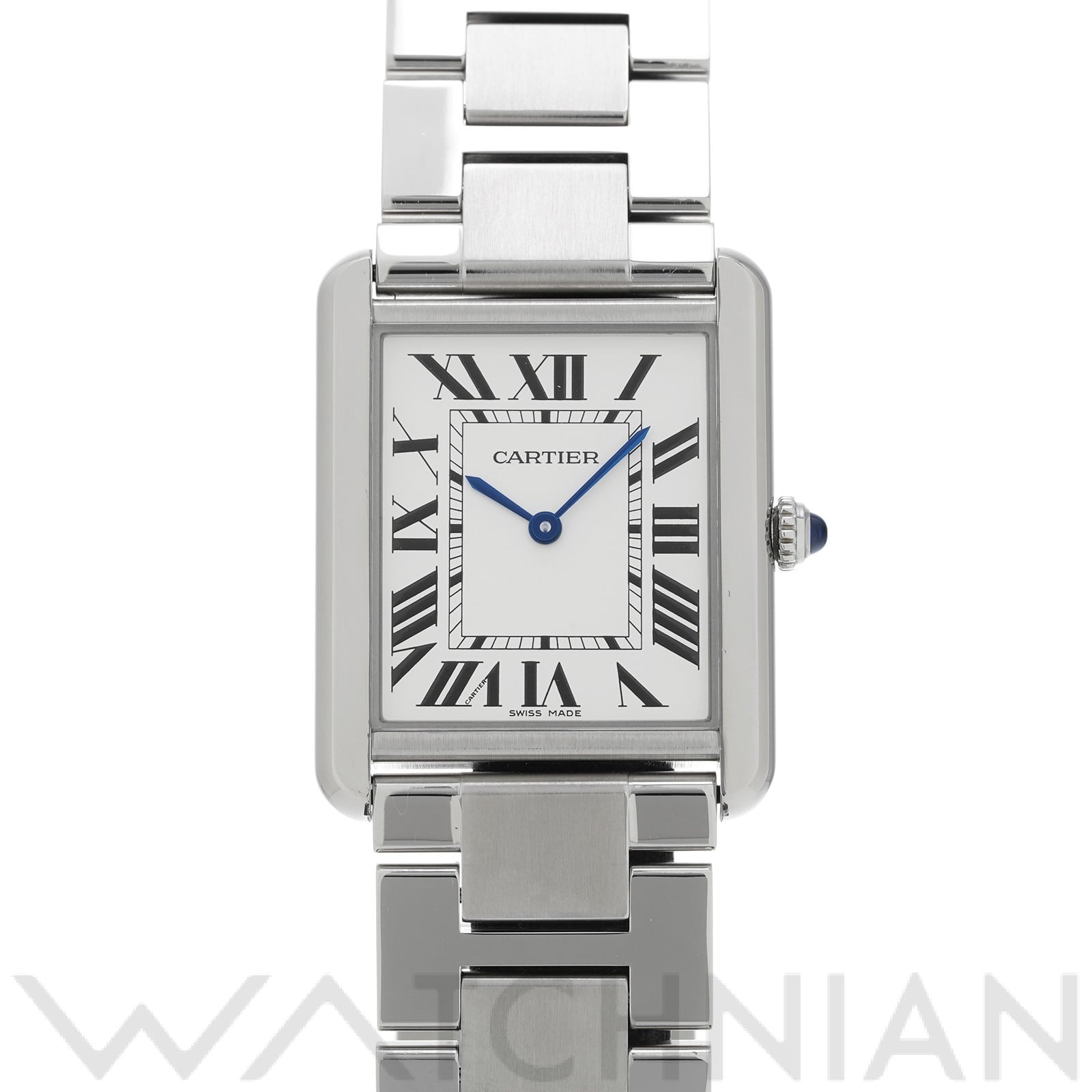 カルティエ タンク ソロ LM W5200014 シルバー メンズ 時計 【中古】【wristwatch】