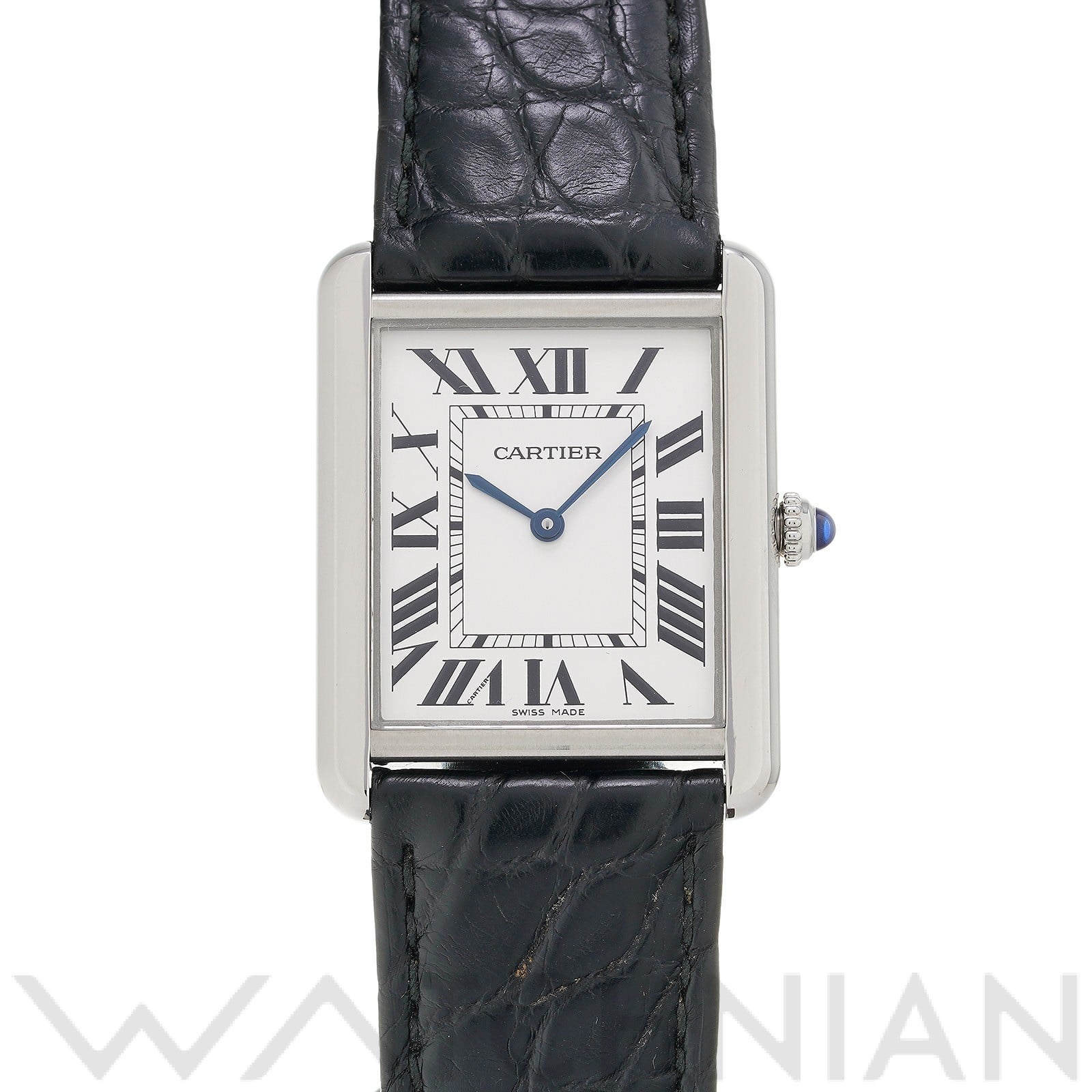 カルティエ タンク ソロ LM W5200003 シルバー メンズ 時計 【中古】【wristwatch】