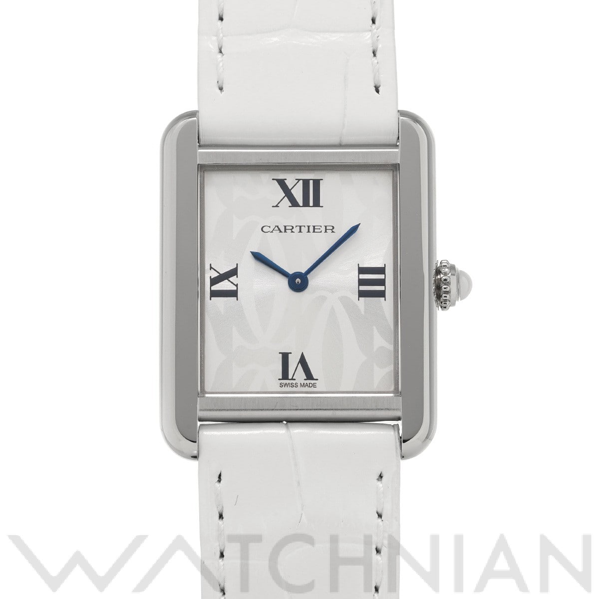 カルティエ タンク ソロ SM W1019555 シルバー レディース 時計 【中古】【wristwatch】