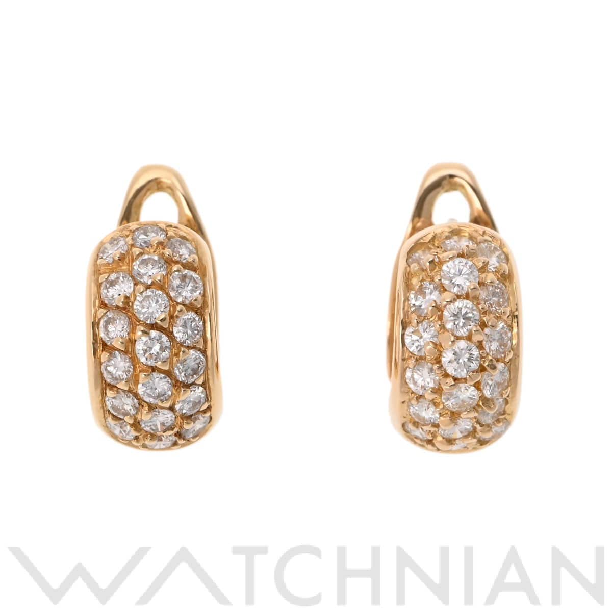 シャネル ダイヤピアス ゴールド K18イエローゴールド YG/ダイヤモンド レディース ジュエリー 【中古】【jewelry】