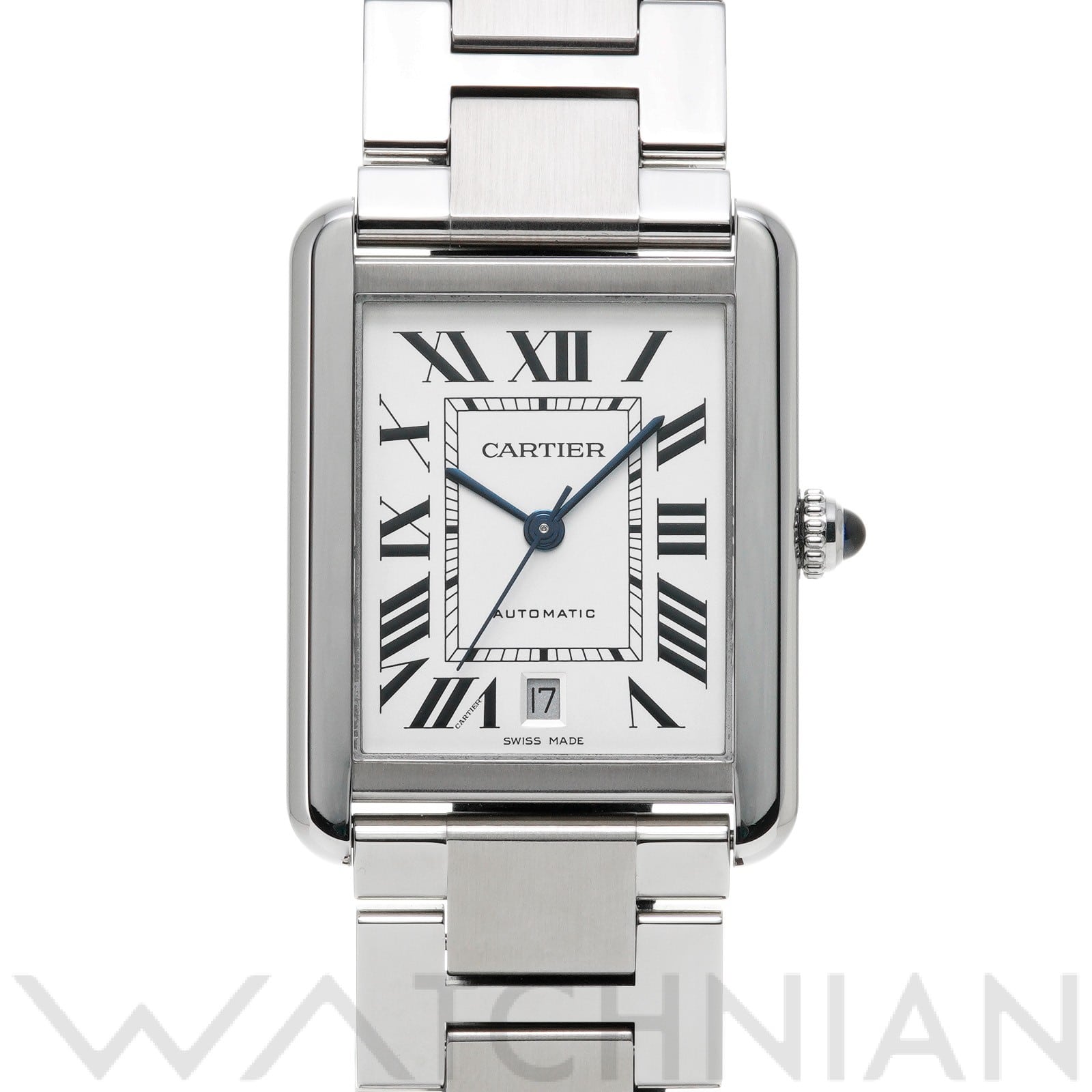 カルティエ タンク ソロ XL W5200028 シルバー メンズ 時計 【中古】【wristwatch】