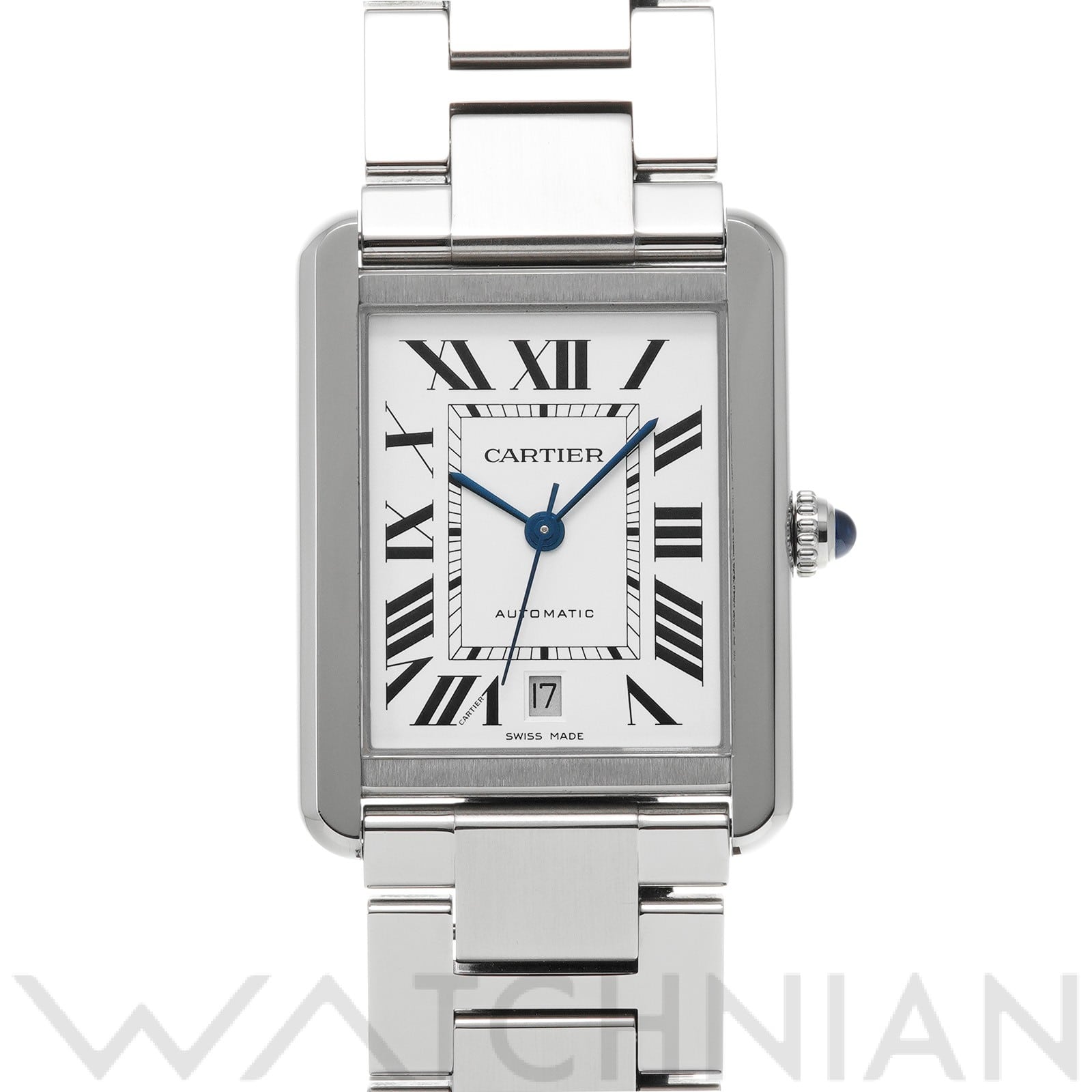 カルティエ タンク ソロ XL W5200028 シルバー メンズ 時計 【中古】【wristwatch】