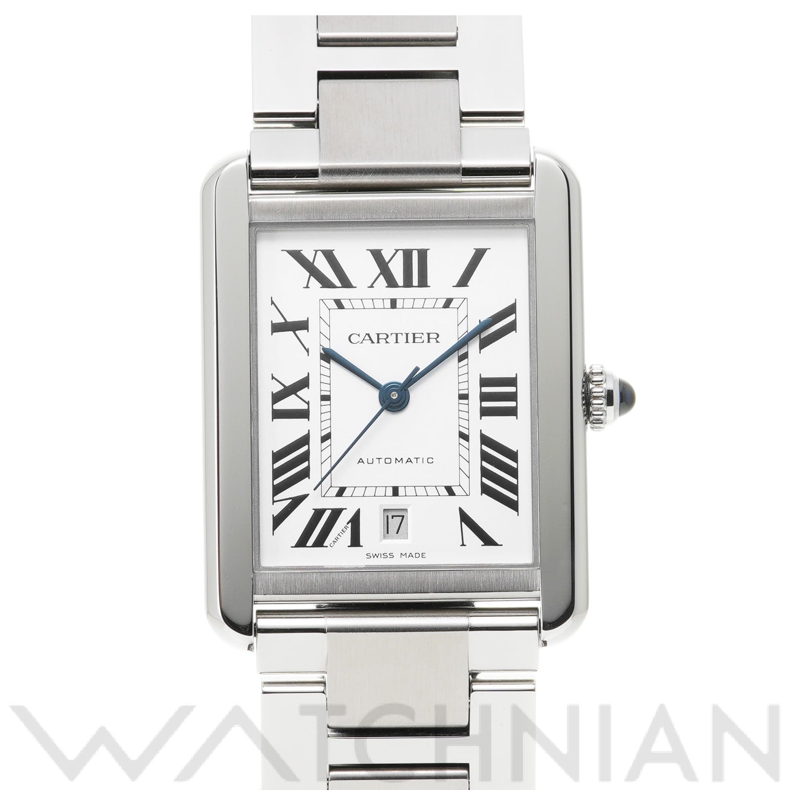 カルティエ タンク ソロ XL W5200028 シルバー メンズ 時計 【中古】【wristwatch】