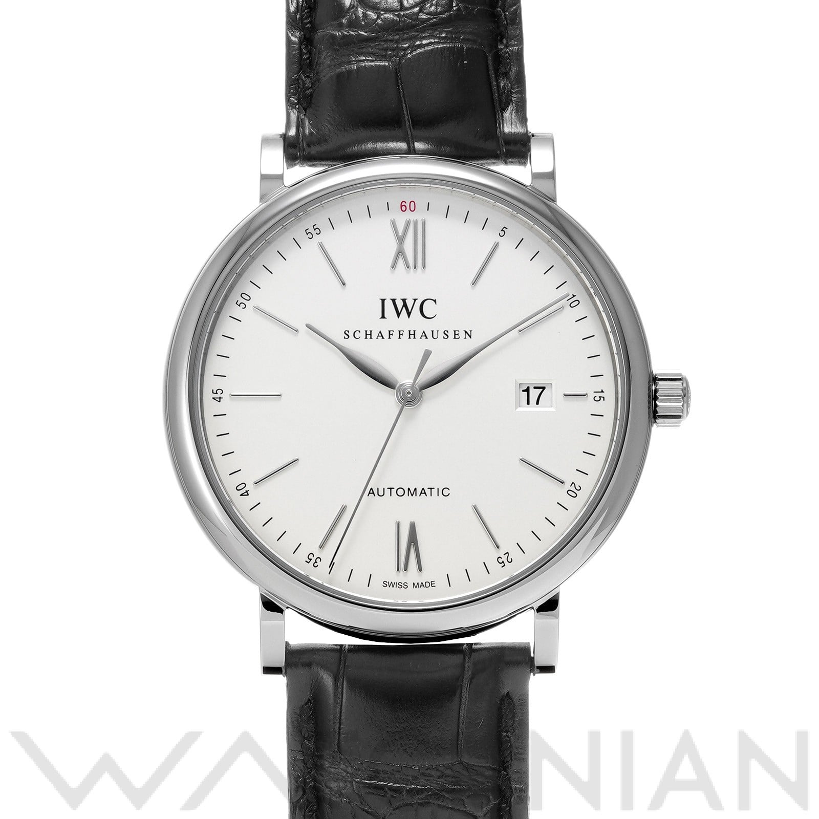 IWC ポートフィノ オートマティック IW356501 シルバー メンズ 時計 【中古】【wristwatch】