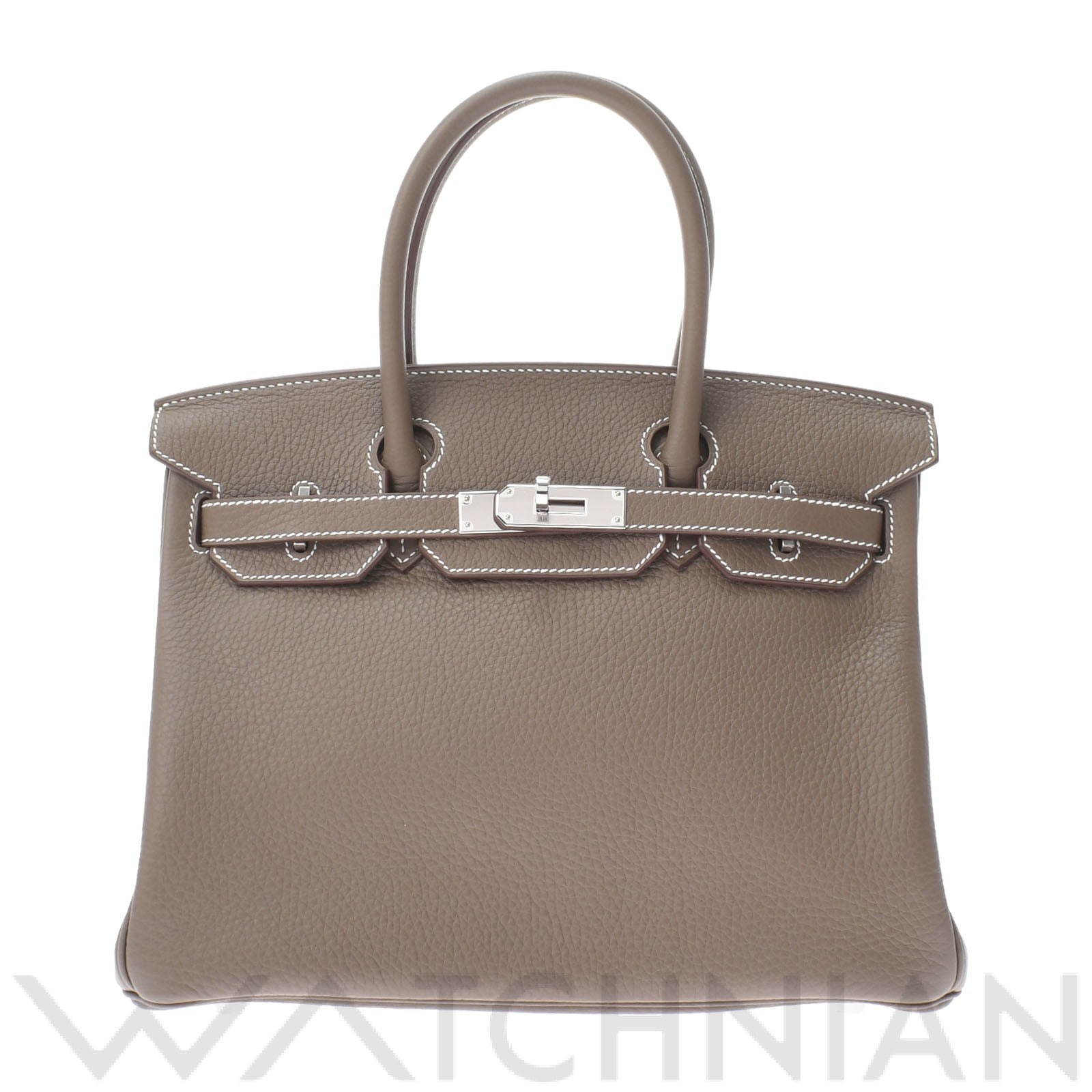 エルメス バーキン 30 エトゥープ/パラジウム金具 トリヨンクレマンス レディース バッグ 【新品】【bag】