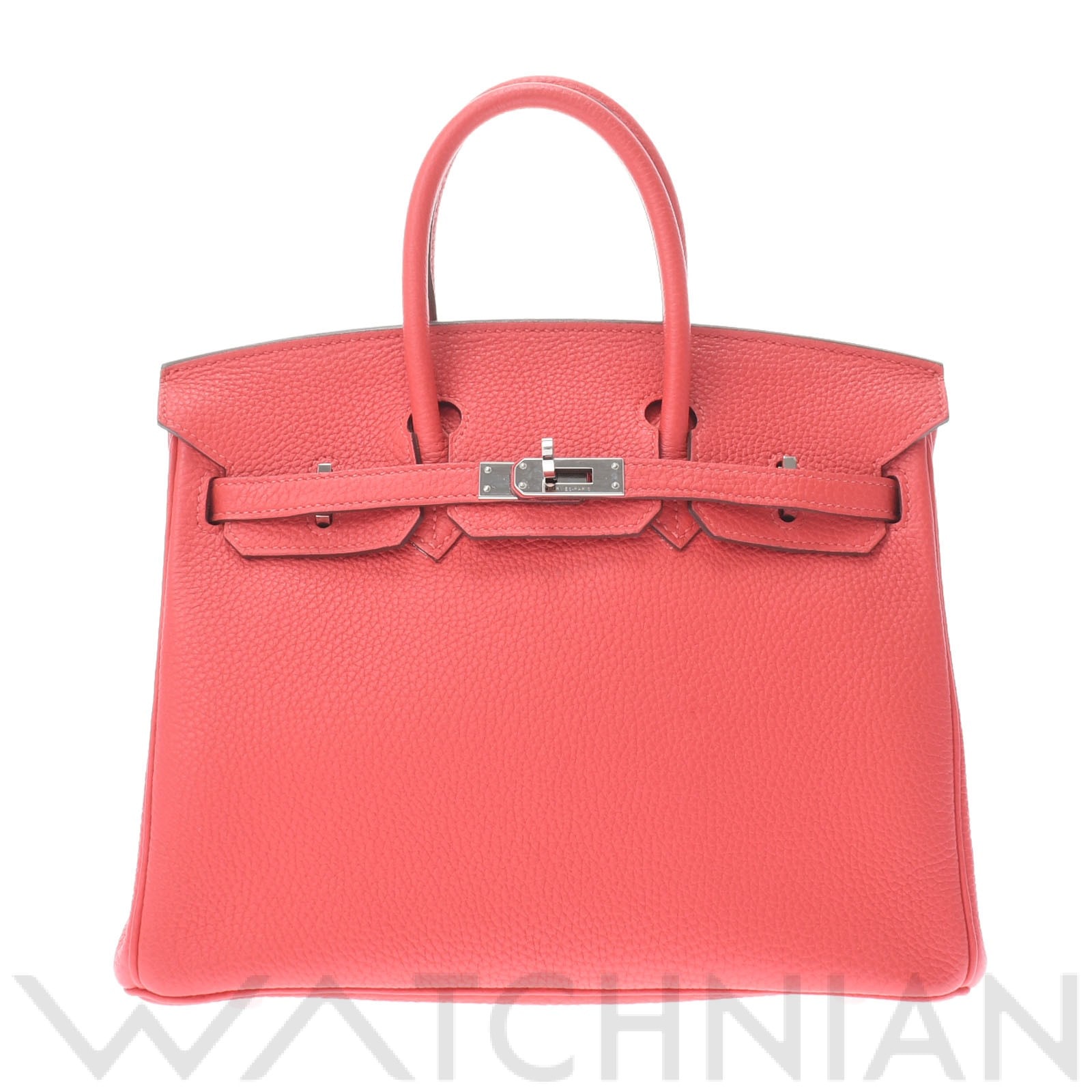 エルメス バーキン 25 ローズジャイプール/パラジウム金具 トゴ レディース バッグ 【中古】【bag】