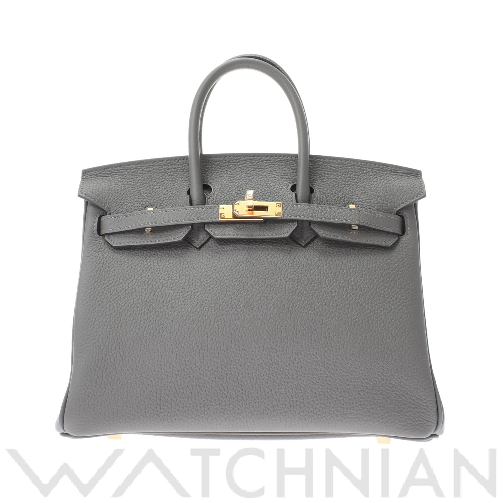 エルメス バーキン 25 グリメイヤー/ゴールド金具 トゴ レディース バッグ 【新品】【bag】