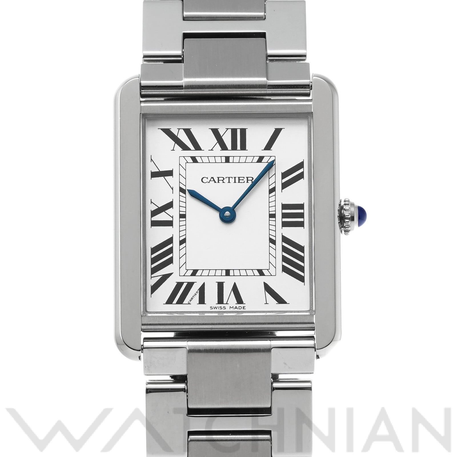 カルティエ タンク ソロ LM W5200014 シルバー メンズ 時計 【中古】【wristwatch】