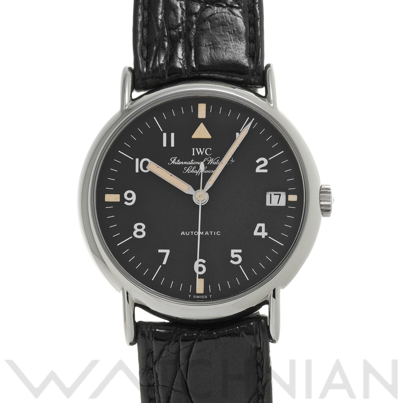 IWC ポートフィノ IW351322 ブラック メンズ 時計 【中古】【wristwatch】