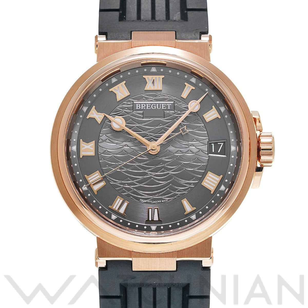 ブレゲ マリーン 5517BR/G3/5ZU スレートグレー メンズ 時計 【中古】【wristwatch】