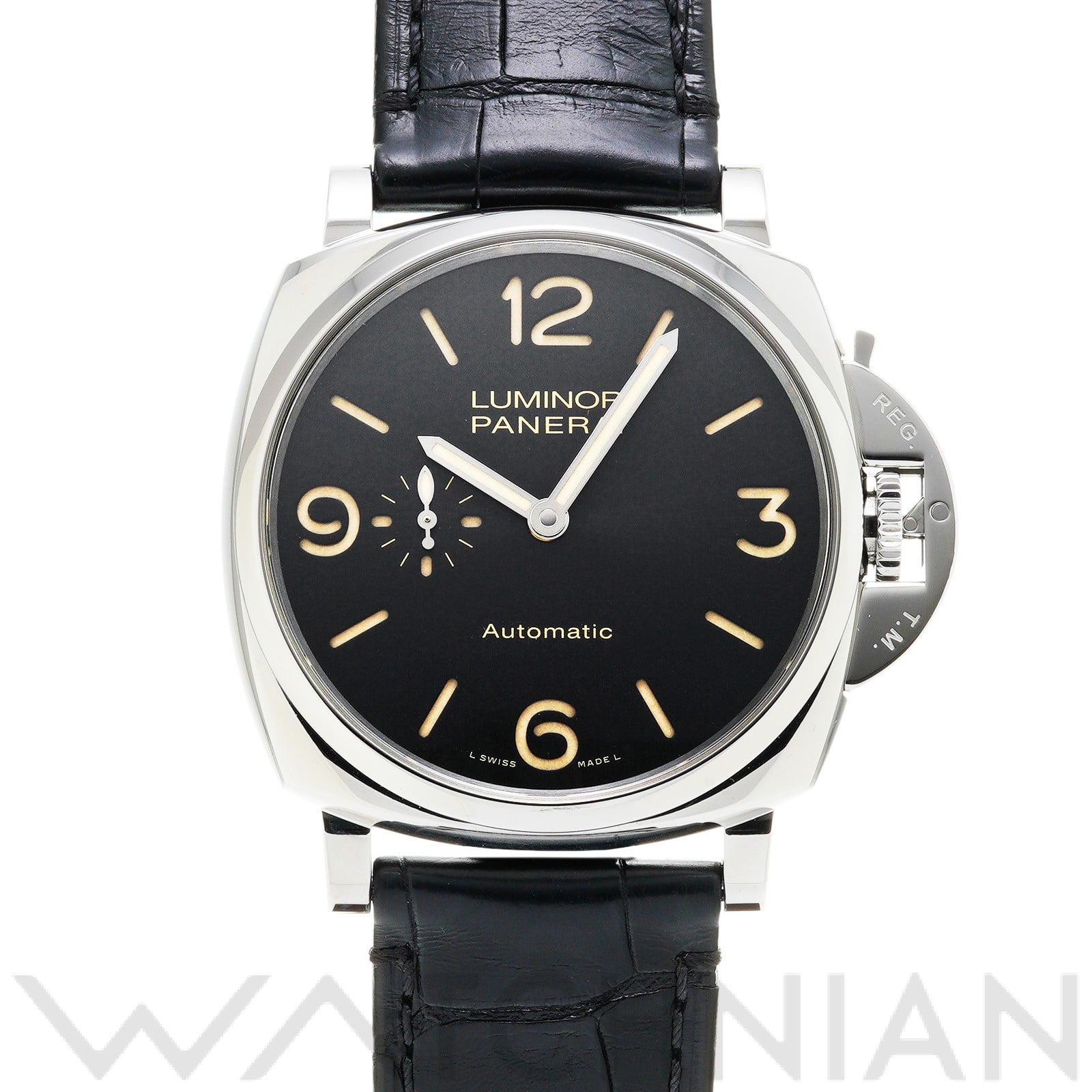 パネライ ルミノール ドゥエ PAM00674 ブラック メンズ 時計 【中古】【wristwatch】