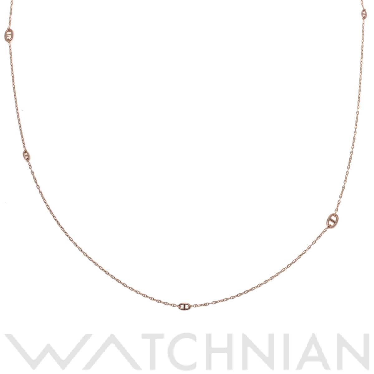 エルメス ニューファランドール ネックレス 120 ゴールド K18ピンクゴールド PG レディース ジュエリー 【中古】【jewelry】