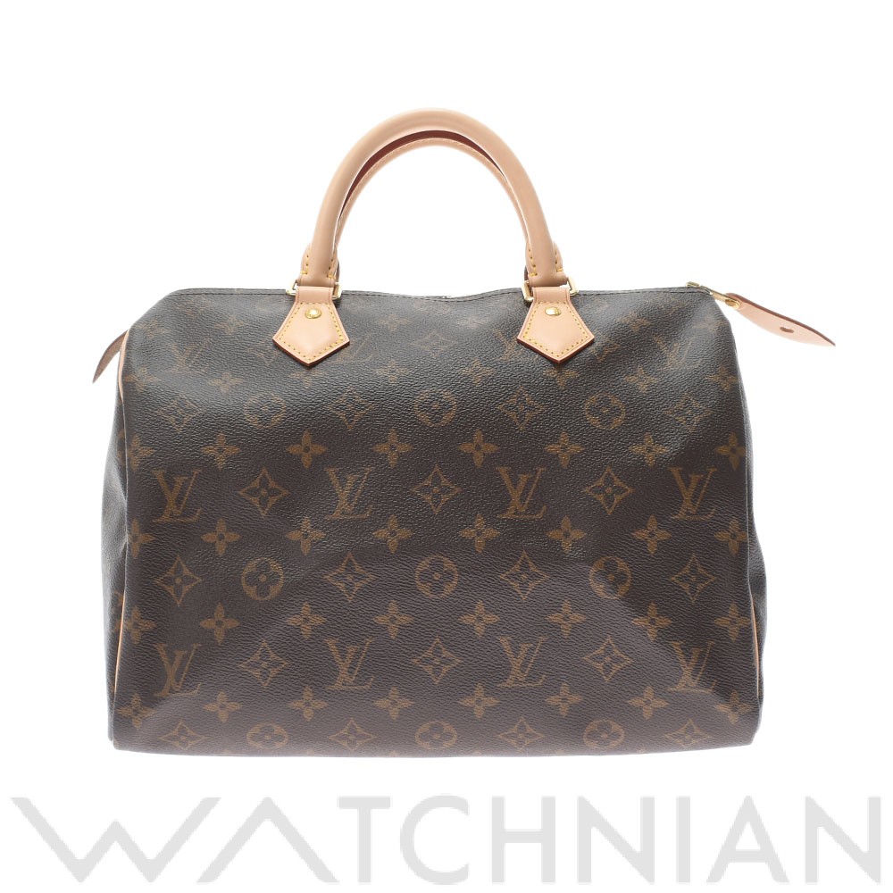 ルイ ヴィトン モノグラム スピーディ 30 ブラウン M41108 モノグラムキャンバス レディース バッグ 【中古】【bag】