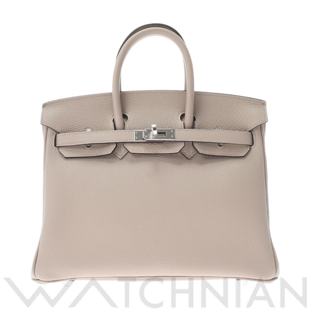 エルメス バーキン 25 トゥルティエールグレー/パラジウム金具 トゴ レディース バッグ 【未使用】【bag】