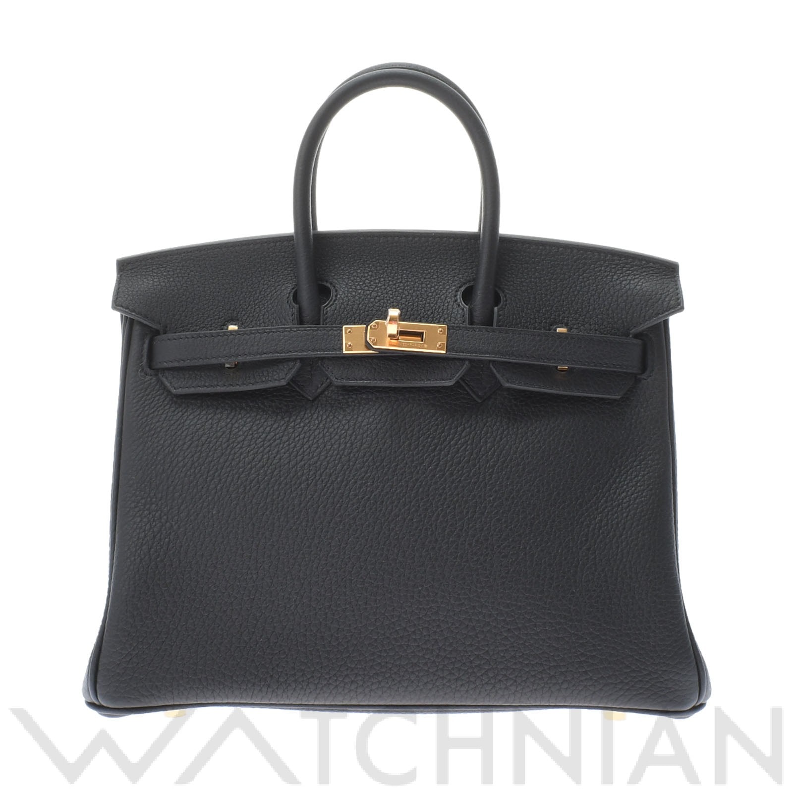エルメス バーキン 25 ブラック/ゴールド金具 トゴ レディース バッグ 【新品】【bag】