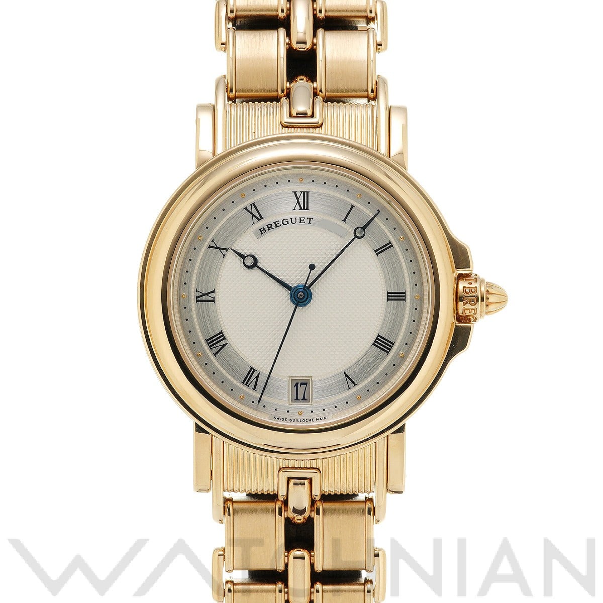 ブレゲ マリーン 5800BA/12/A90 シルバー メンズ 時計 【中古】【wristwatch】