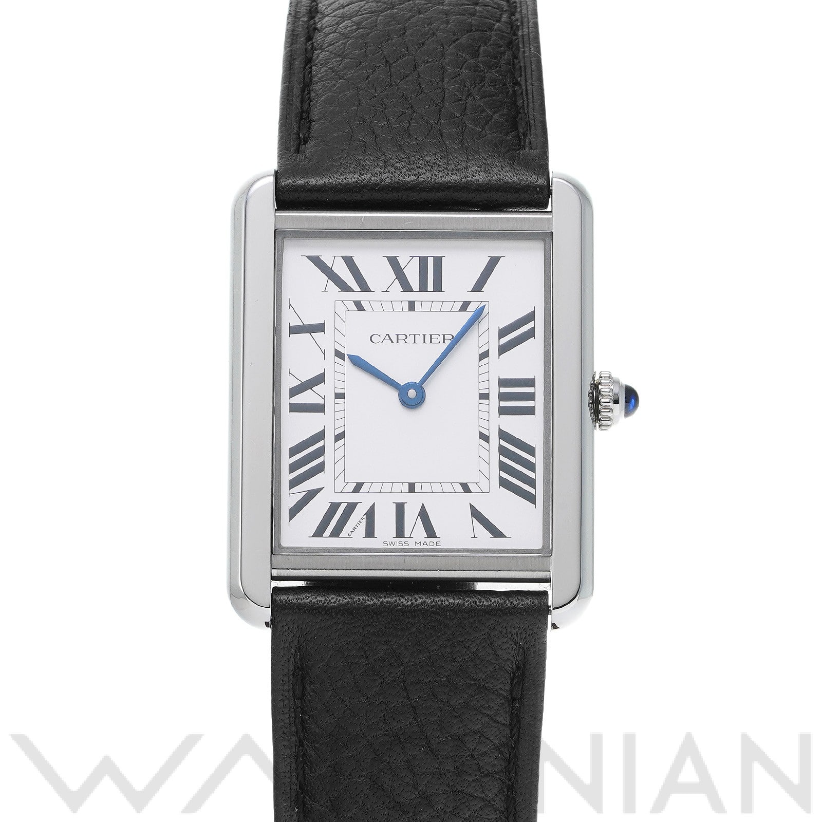 カルティエ タンク ソロ LM WSTA0028 シルバー メンズ 時計 【中古】【wristwatch】