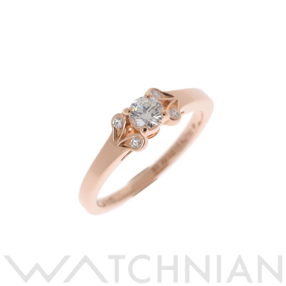 カルティエ バレリーナリング #51 D0.23ct ゴールド K18ピンクゴールド PG レディース ジュエリー 【中古】【jewelry】