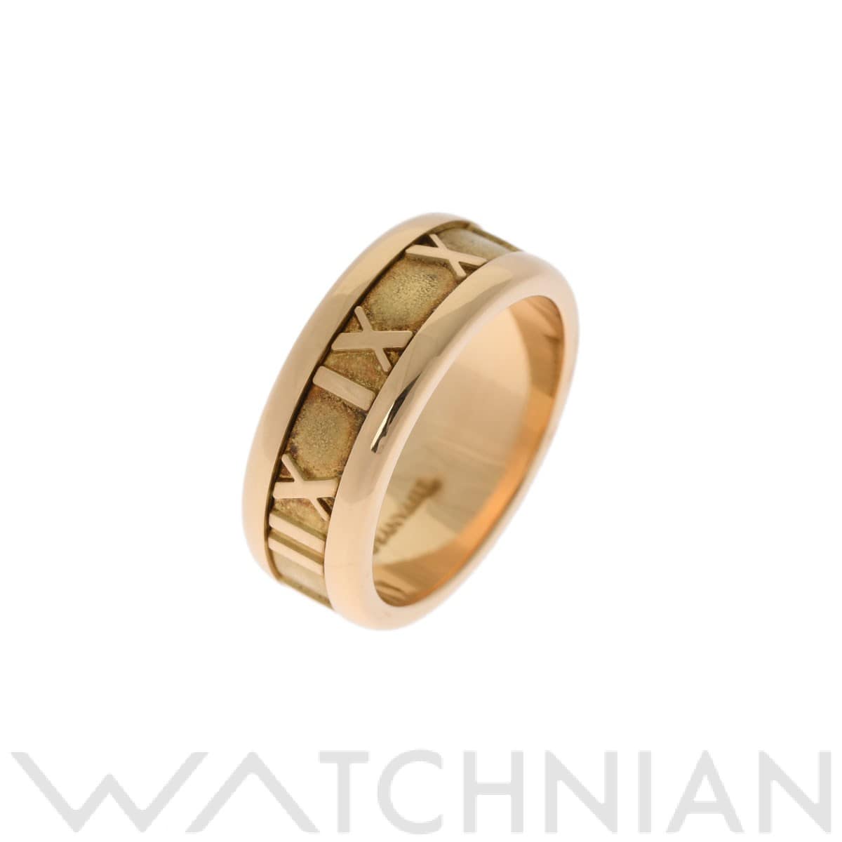 ティファニー アトラスリング  ゴールド K18イエローゴールド YG レディース ジュエリー 【中古】【jewelry】