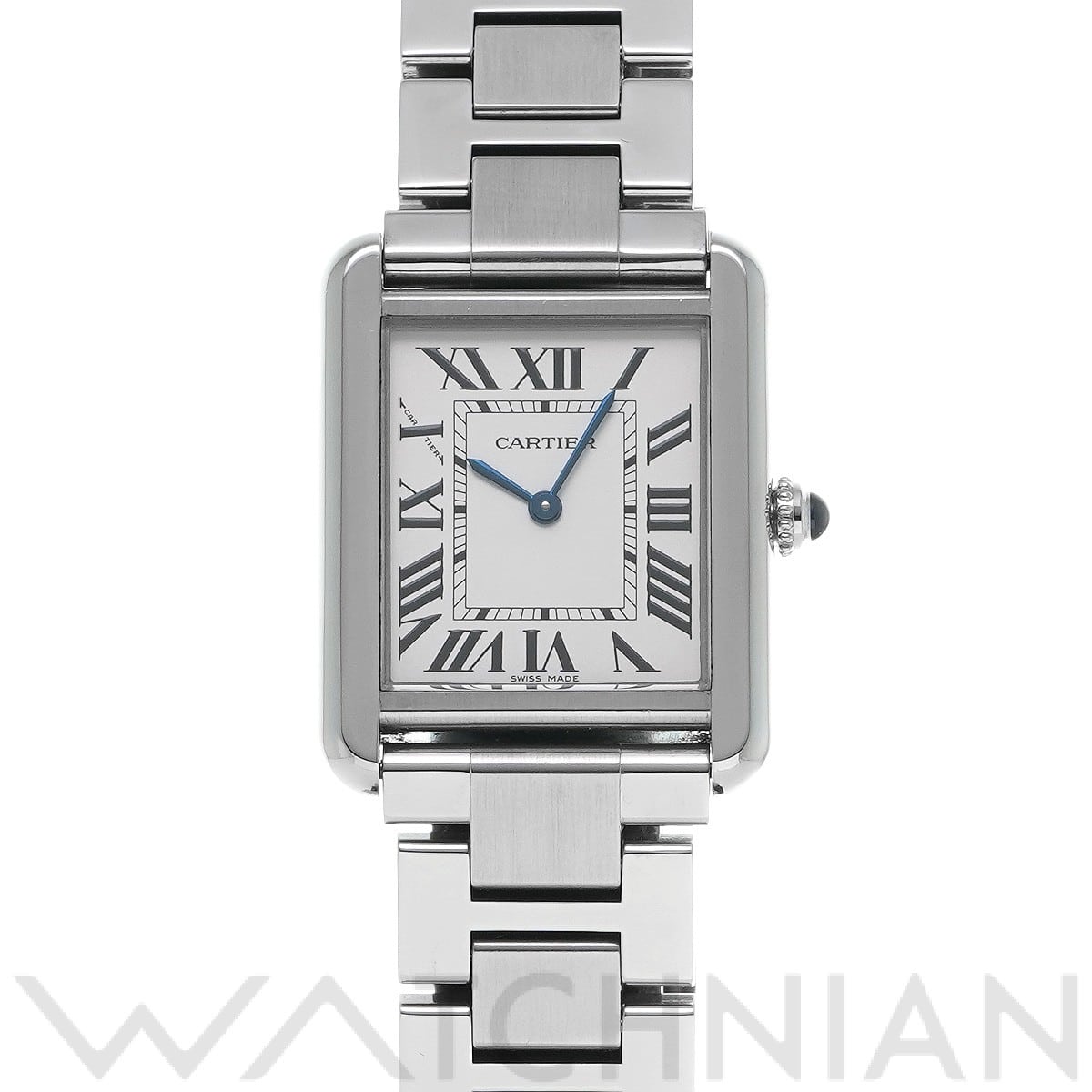 カルティエ タンク ソロ SM W5200013 シルバー レディース 時計 【中古】【wristwatch】
