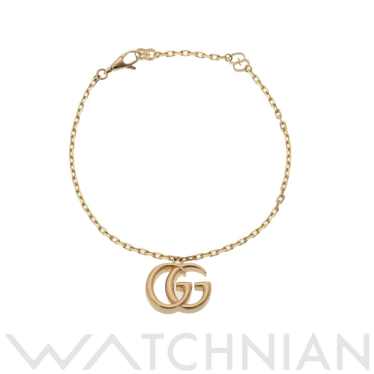 グッチ インターロッキングG ブレスレット #16 ゴールド K18イエローゴールド YG レディース ジュエリー 【中古】【jewelry】