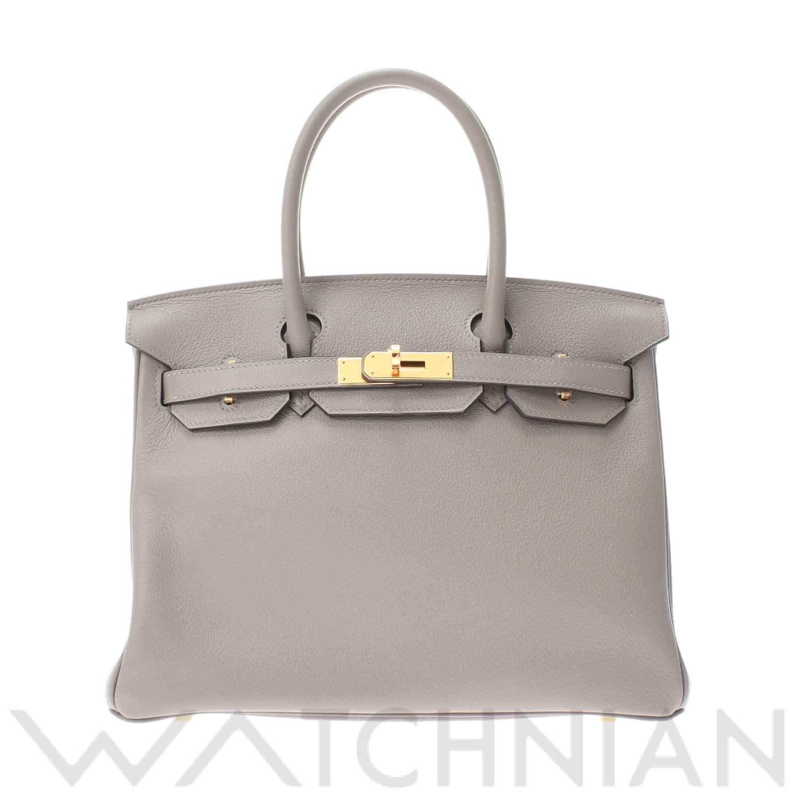 エルメス バーキン 30 グリアスファルト/ゴールド金具 トリヨンノヴィーヨ レディース バッグ 【未使用】【bag】