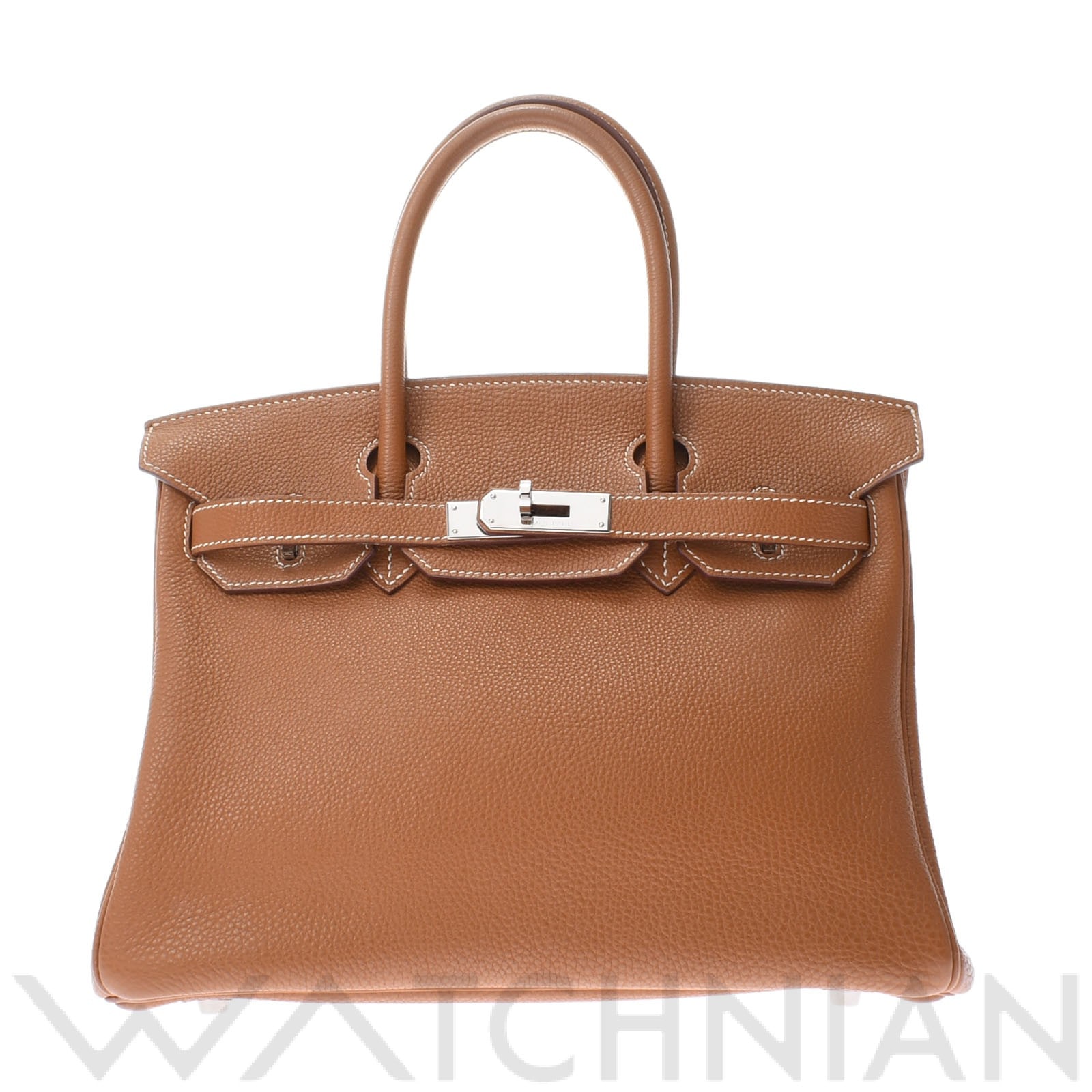 エルメス バーキン 30 ゴールド/ゴールド金具 トゴ レディース バッグ 【中古】【bag】