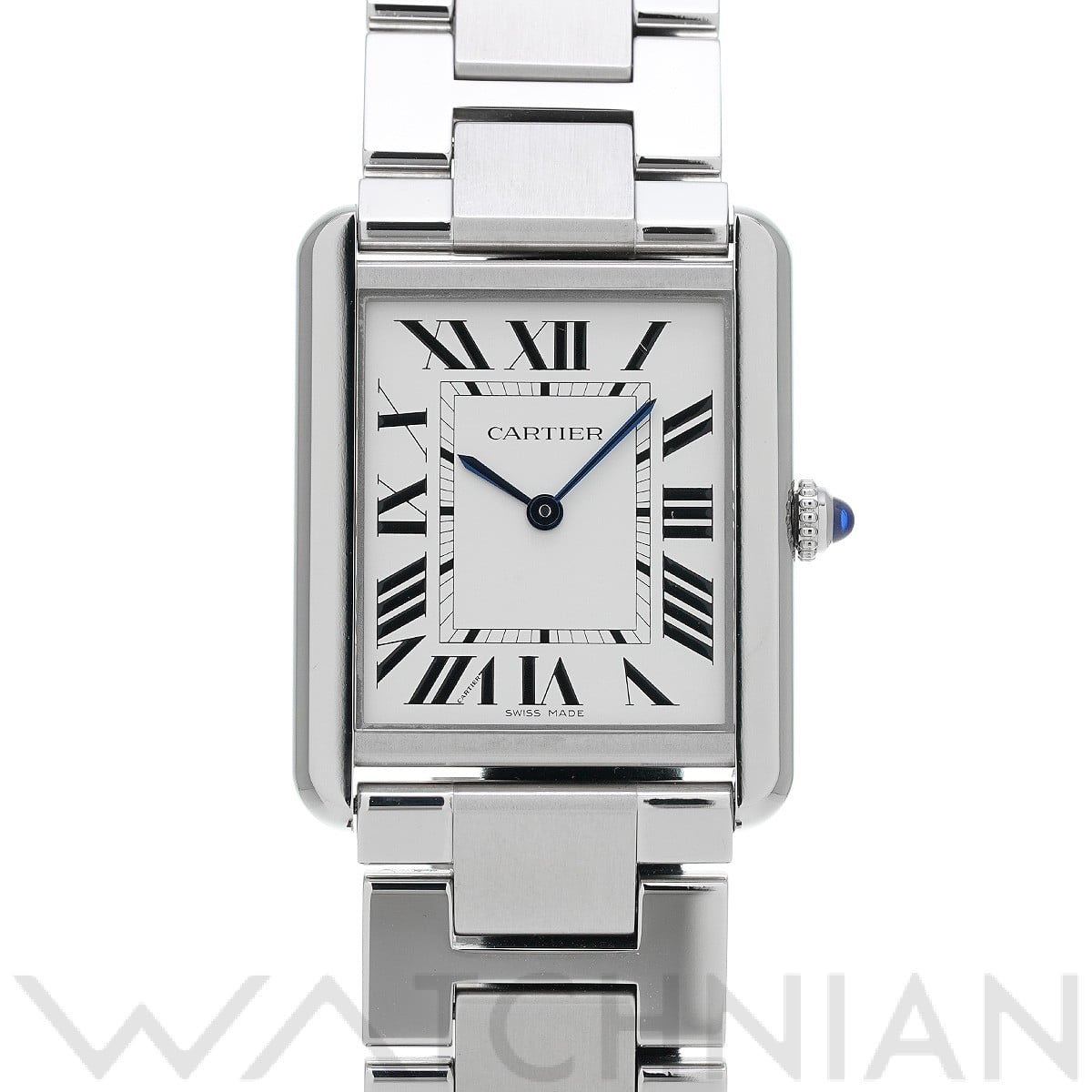 カルティエ タンク ソロ LM W5200014 シルバー メンズ 時計 【中古】【wristwatch】