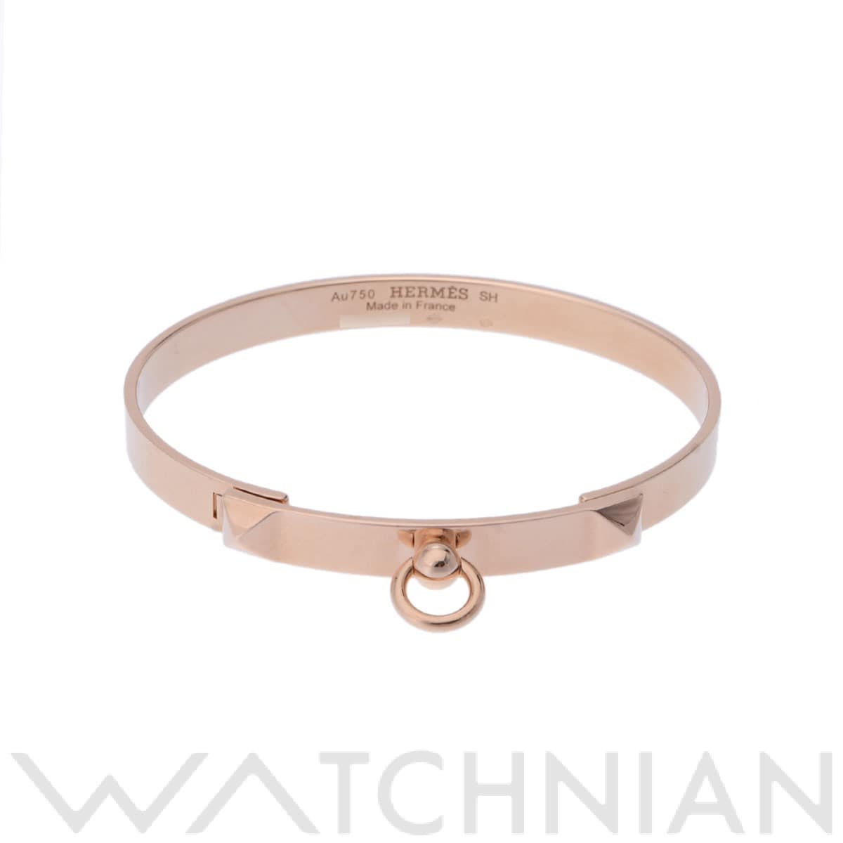 エルメス コリエドシアン ブレスレット ＃SH ゴールド K18ピンクゴールド PG レディース ジュエリー 【中古】【jewelry】