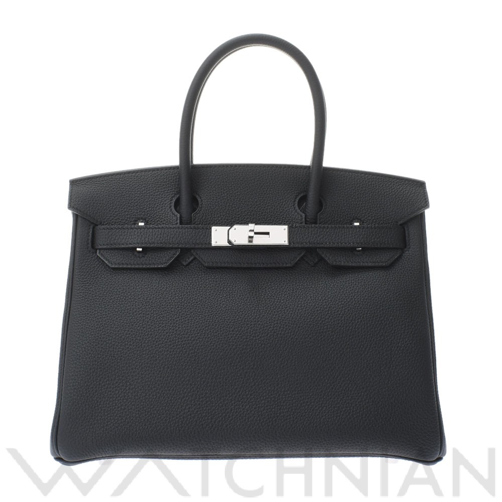 エルメス バーキン 30 ブラック/パラジウム金具 トゴ レディース バッグ 【未使用】【bag】