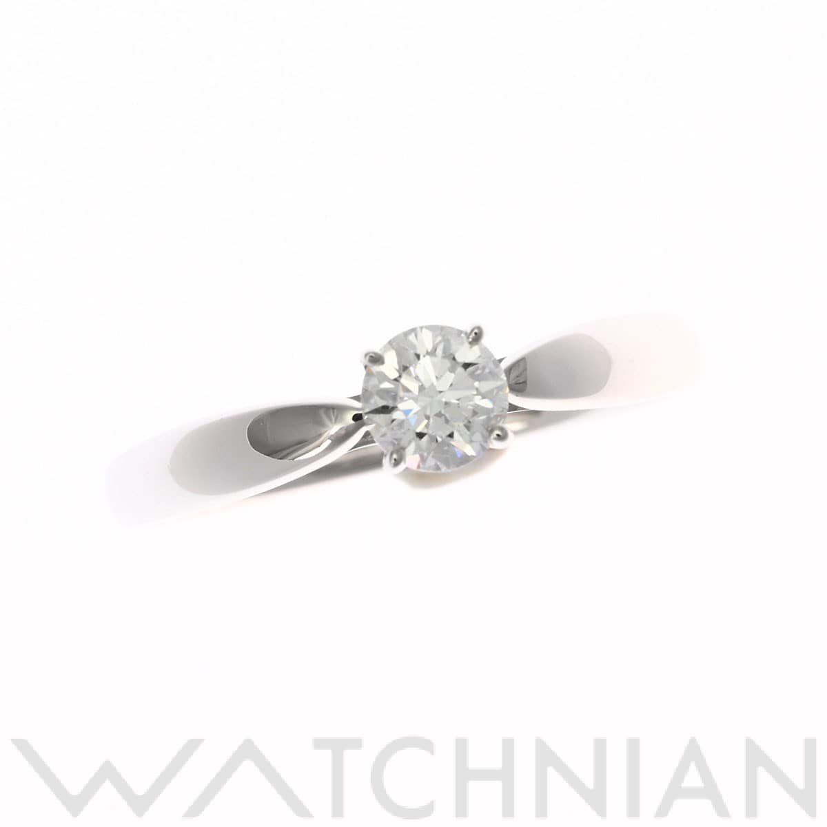 ティファニー ハーモニー リング ダイヤ I-VVS1-3EX D0.35ct シルバー Pt950プラチナ レディース ジュエリー 【中古】【jewelry】