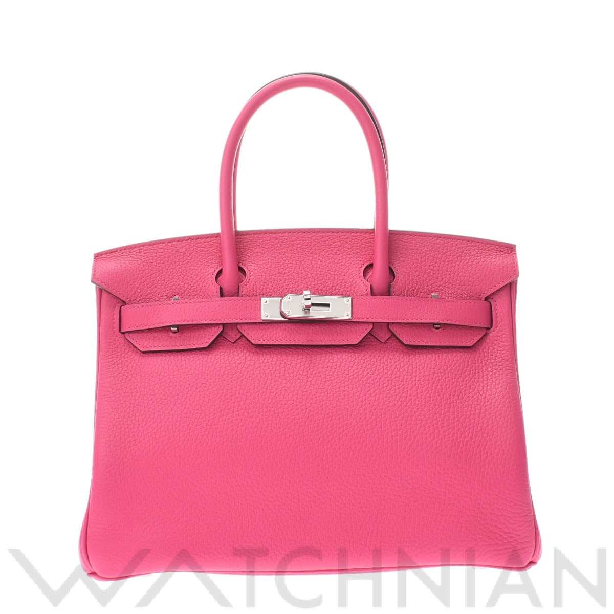 エルメス バーキン 30 ローズショッキング/パラジウム金具 トリヨンクレマンス レディース バッグ 【未使用】【bag】