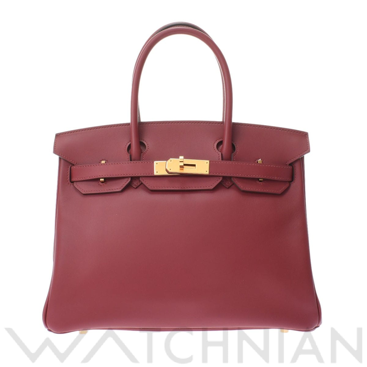 エルメス バーキン 30 ルージュヴィフ/ゴールド金具 ヴォージョナサン レディース バッグ 【未使用】【bag】