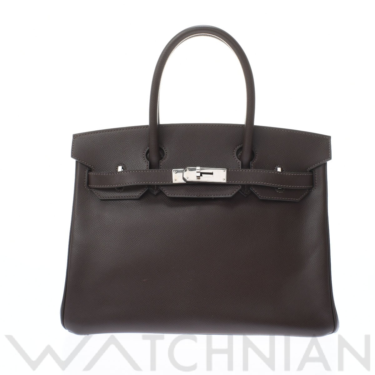 エルメス バーキン 30 ショコラ/パラジウム金具 ヴォーエプソン レディース バッグ 【中古】【bag】