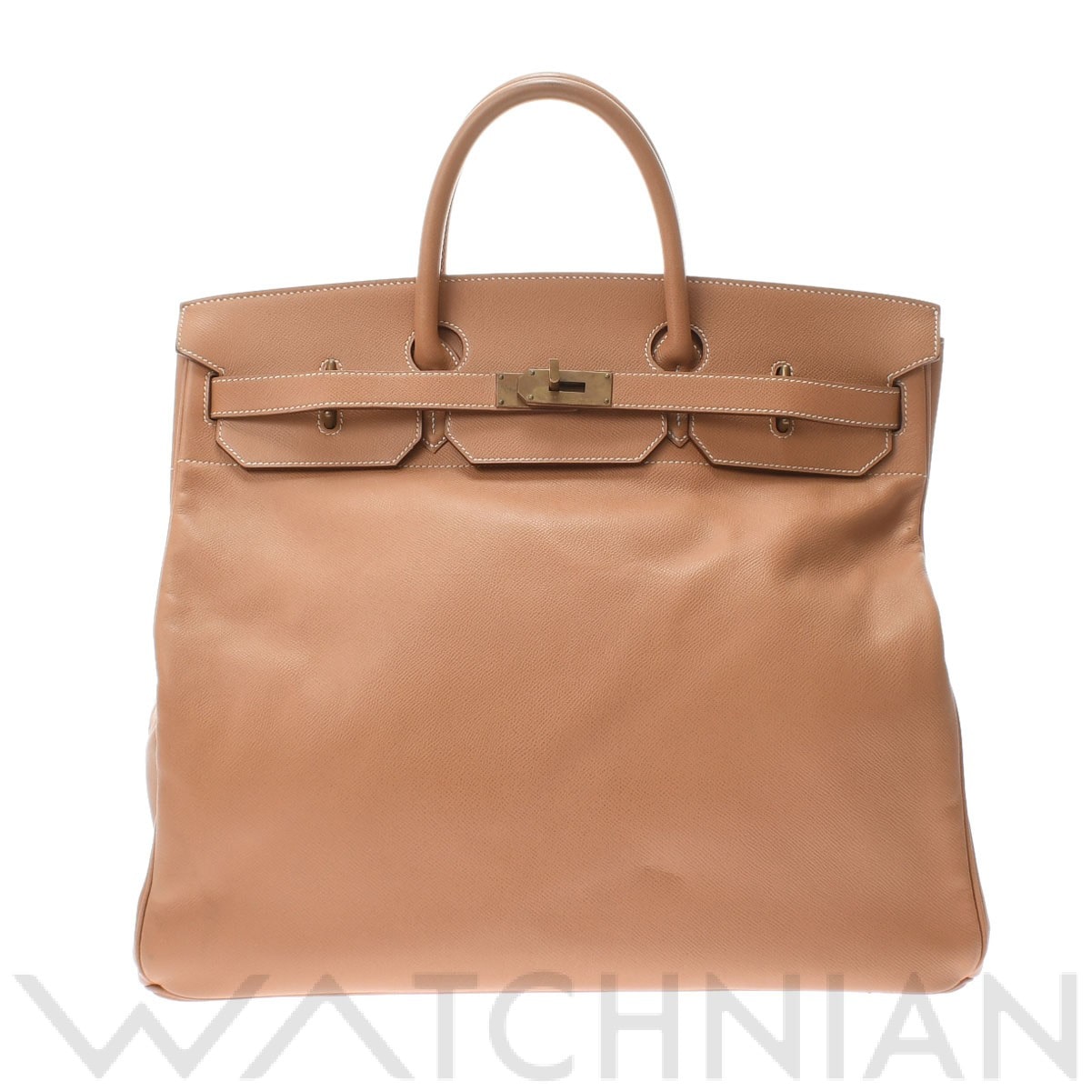 エルメス オータクロア 45 ナチュラル/ゴールド金具 クシュベル レディース バッグ 【中古】【bag】
