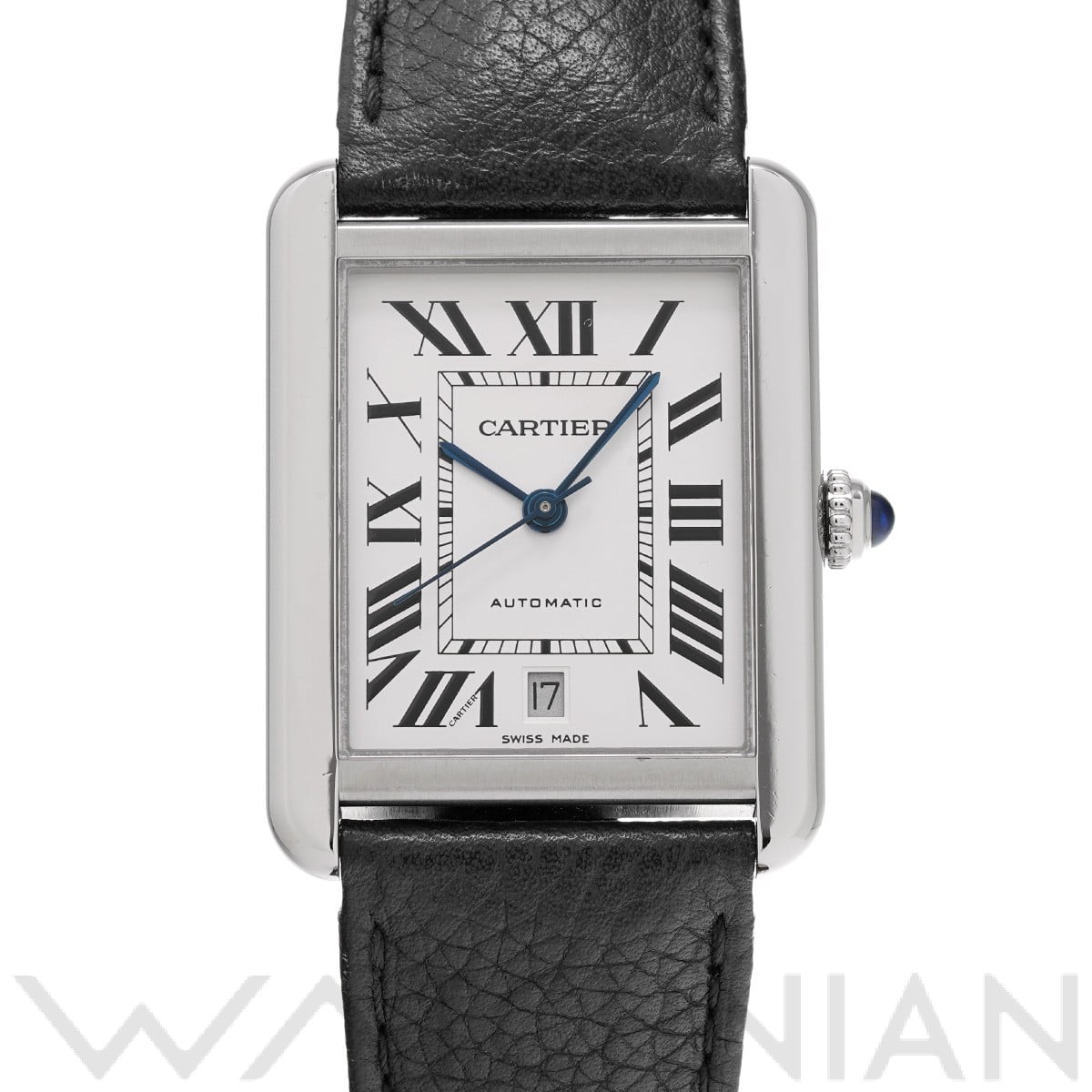 カルティエ タンクソロ XL WSTA0029 シルバー メンズ 時計 【中古】【wristwatch】