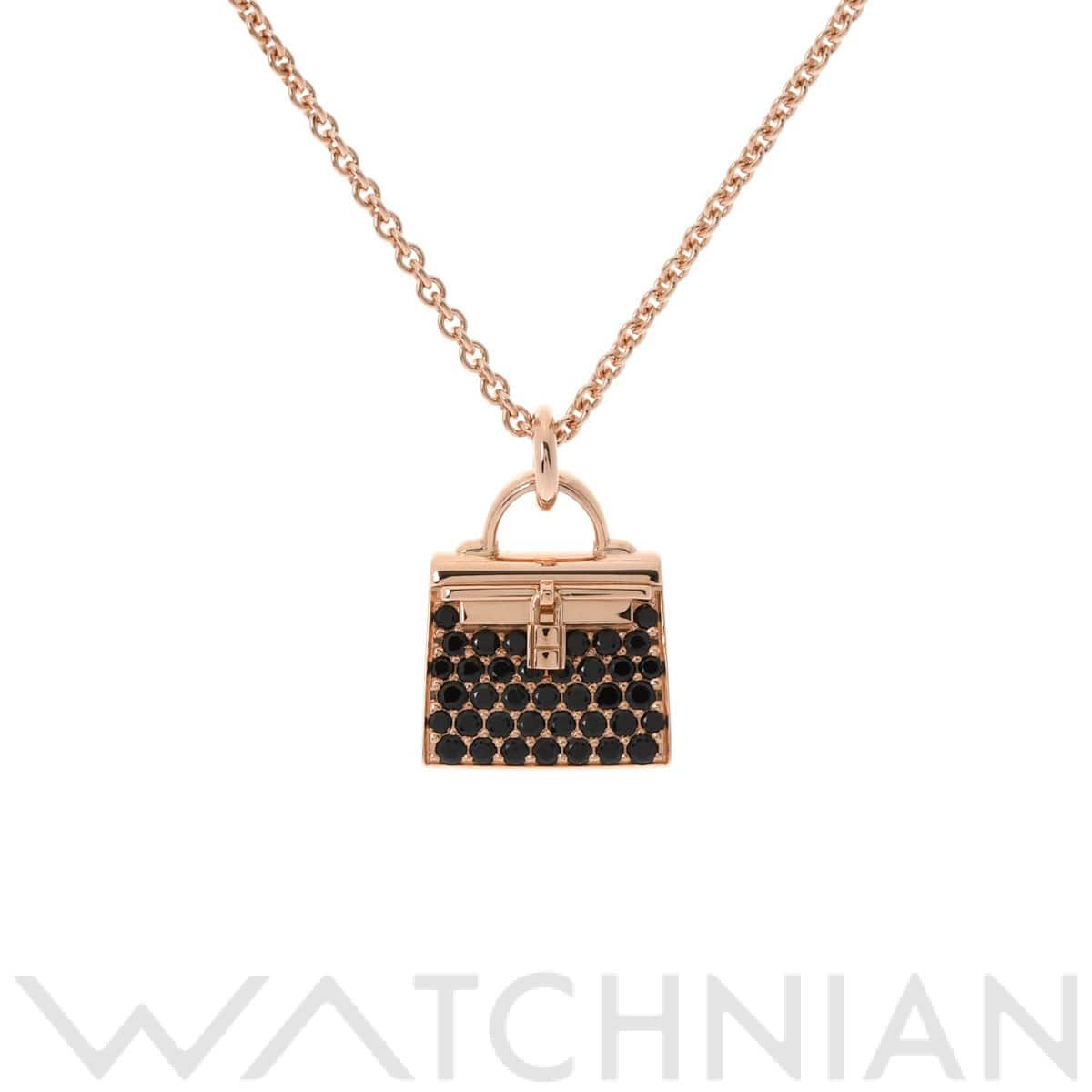 エルメス ケリーアミュレット ネックレス ゴールド K18ピンクゴールド PG レディース ジュエリー 【中古】【jewelry】