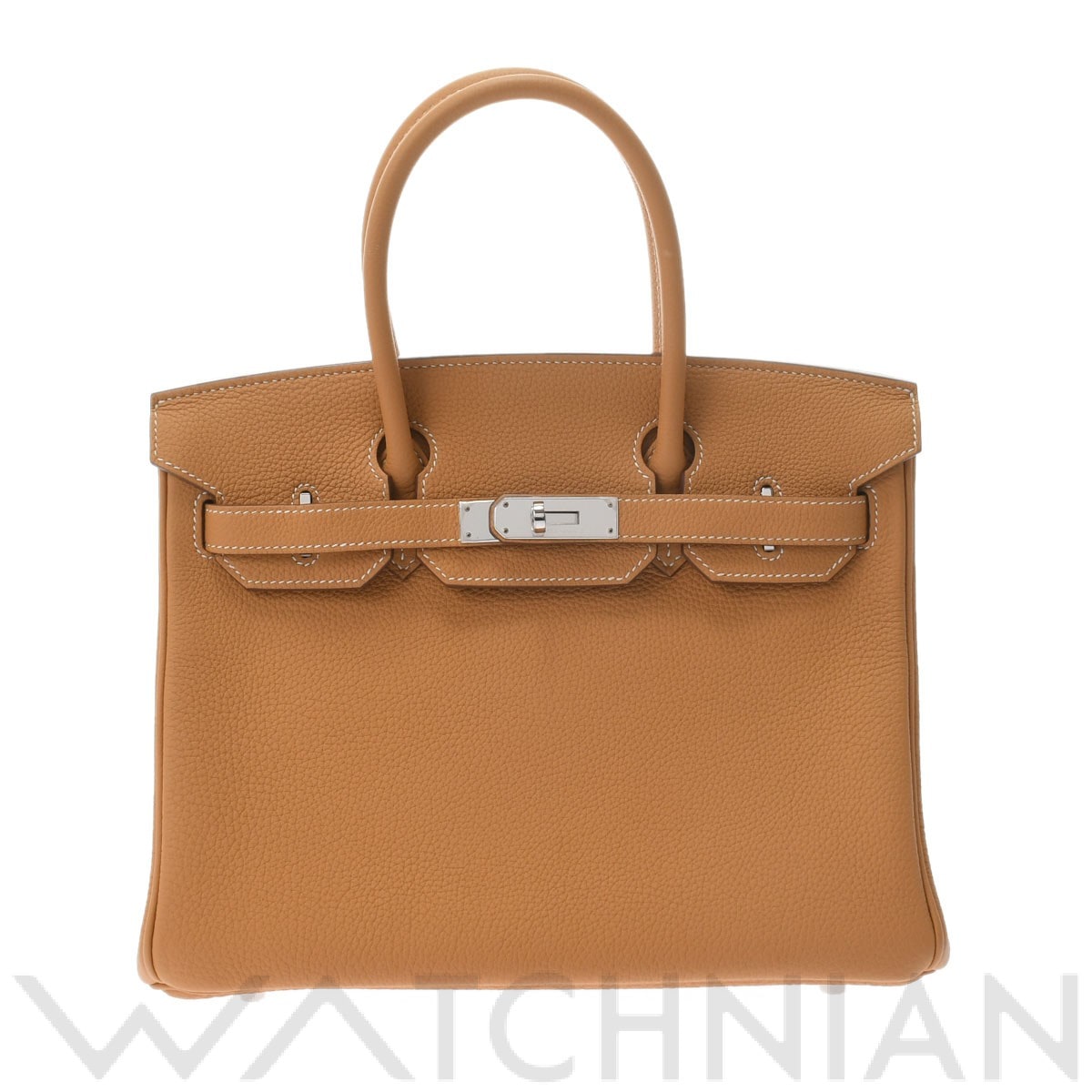 エルメス バーキン 30 ナチュラルサブレ/パラジウム金具 トゴ レディース バッグ 【中古】【bag】