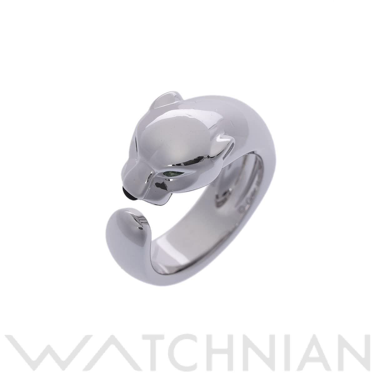 カルティエ パンテールリング #55 シルバー K18ホワイトゴールド WG レディース ジュエリー 【中古】【jewelry】