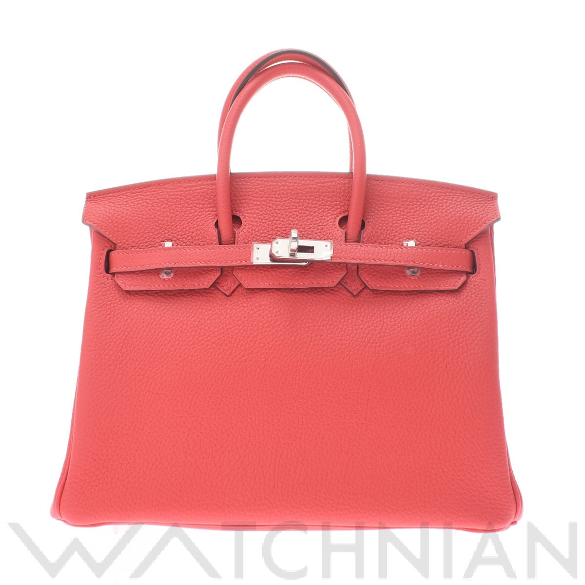 エルメス バーキン 25 ルージュピヴォワンヌ/パラジウム金具 トゴ レディース バッグ 【未使用】【bag】