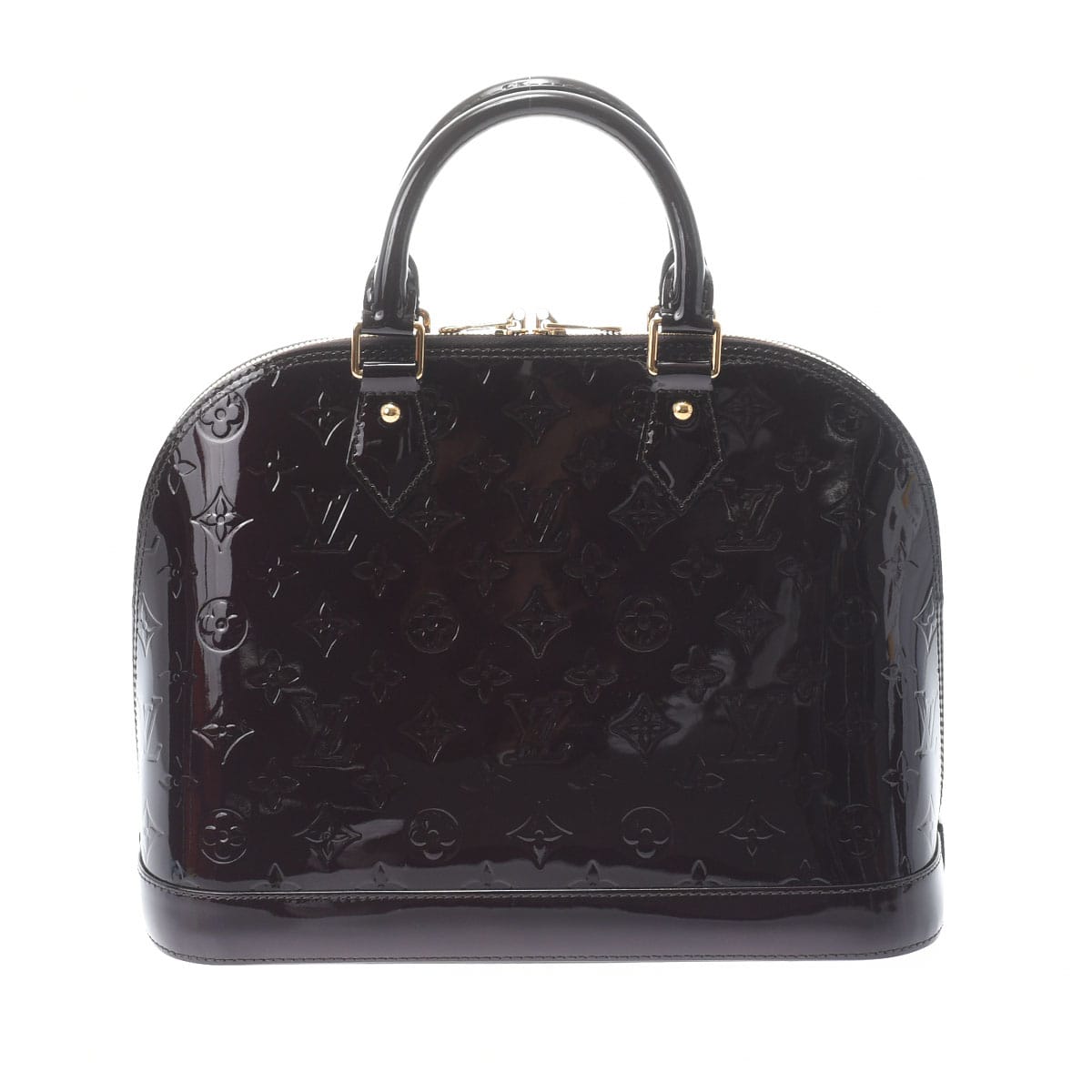 ルイ ヴィトン ヴェルニ アルマ PM アマラント M91611 モノグラムヴェルニ レディース バッグ 【中古】【bag】